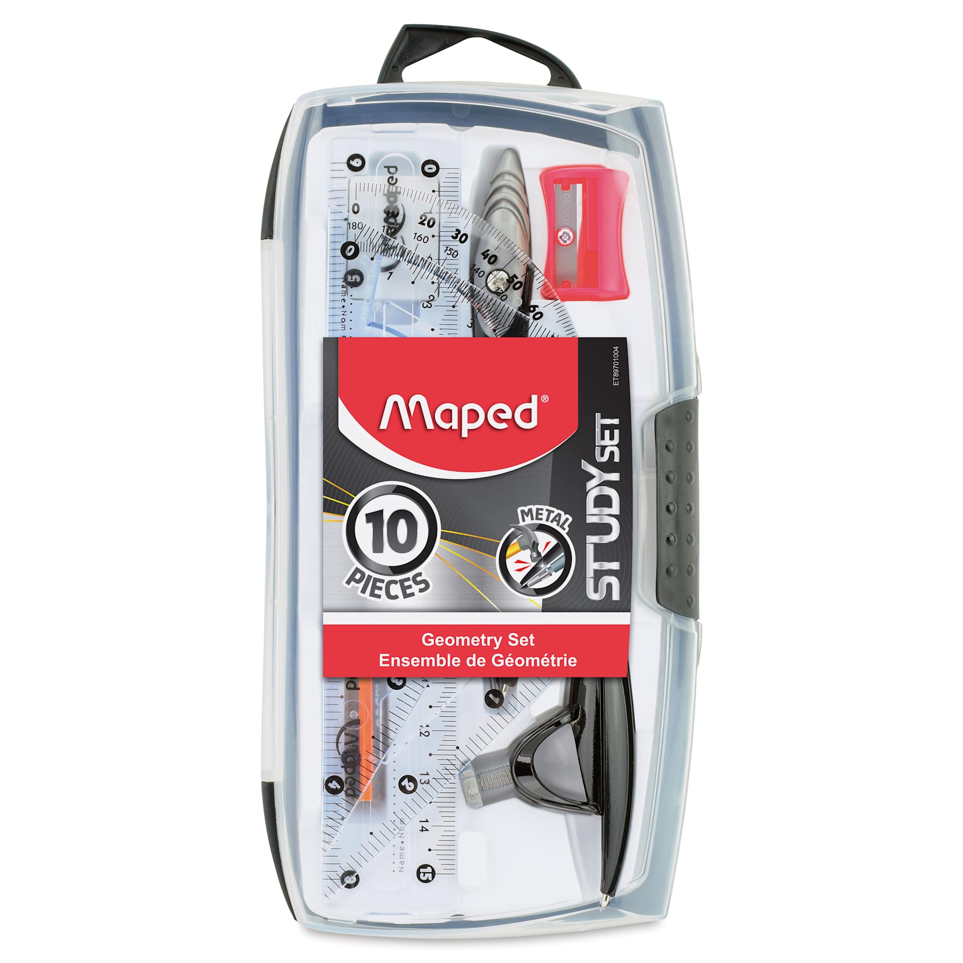 Maped 10 Piece Geometry Study Set, front of package
