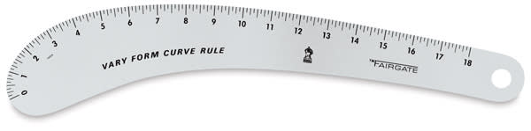 Fairgate Vary Form Curve - Top view of 18" Form Curve