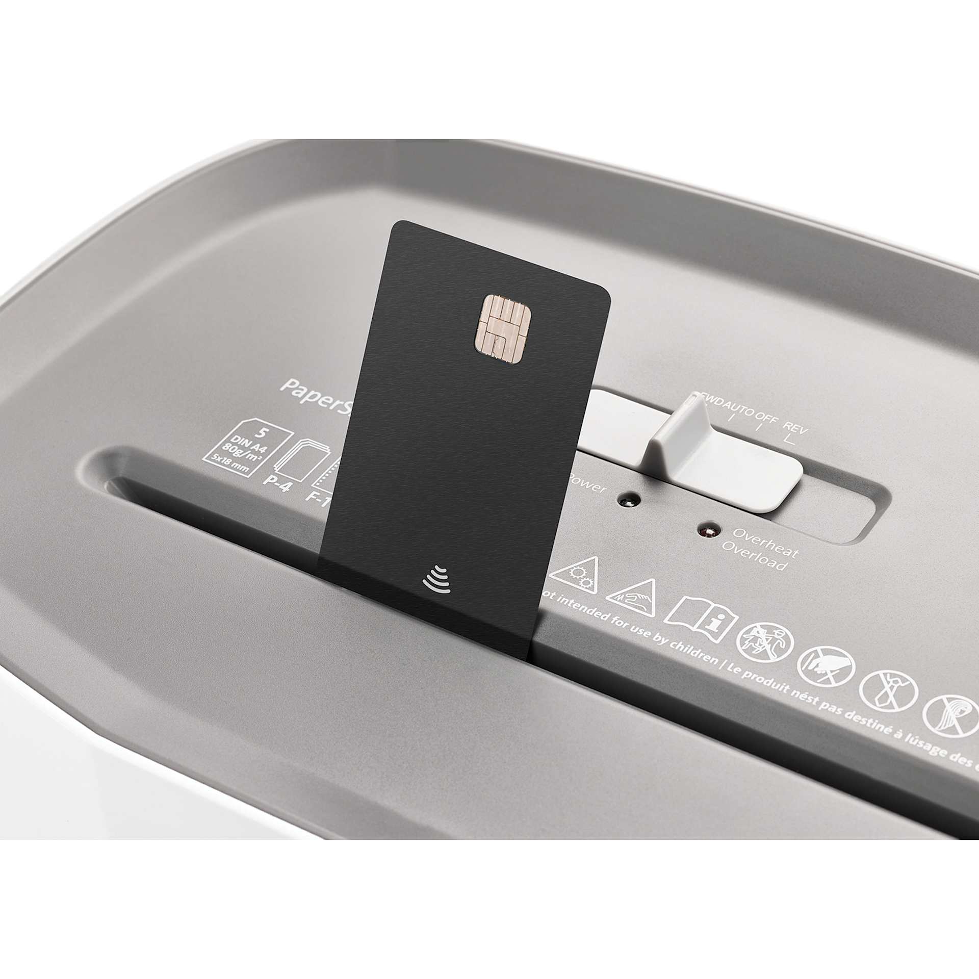 Dahle Papersafe PS 100 Paper Shredder (Credit card in shredder)