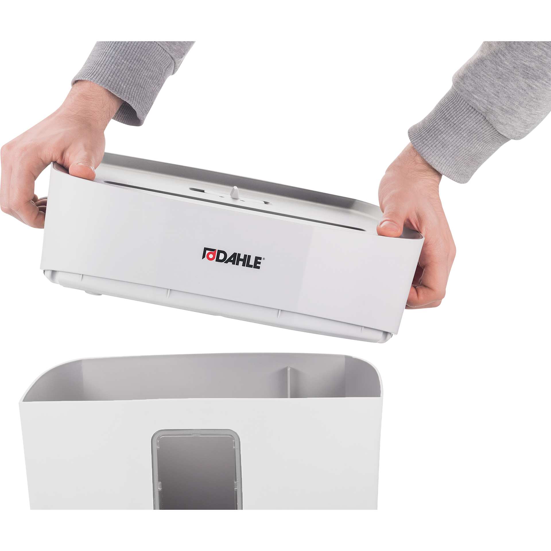 Dahle Papersafe PS 100 Paper Shredder (Shredder with top removed)