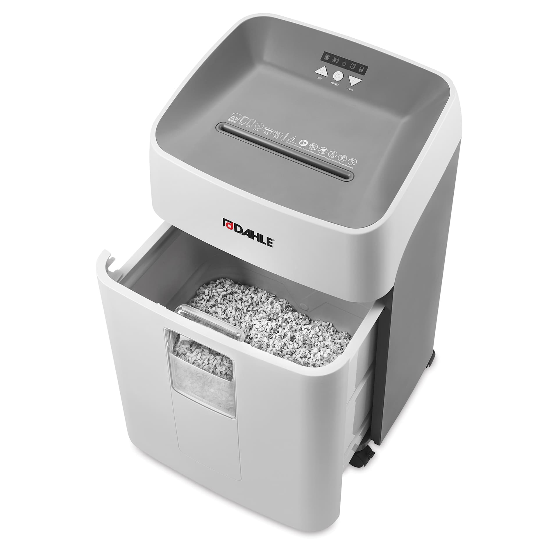 Dahle 52214 Small Office Shredder - built-in waste bin