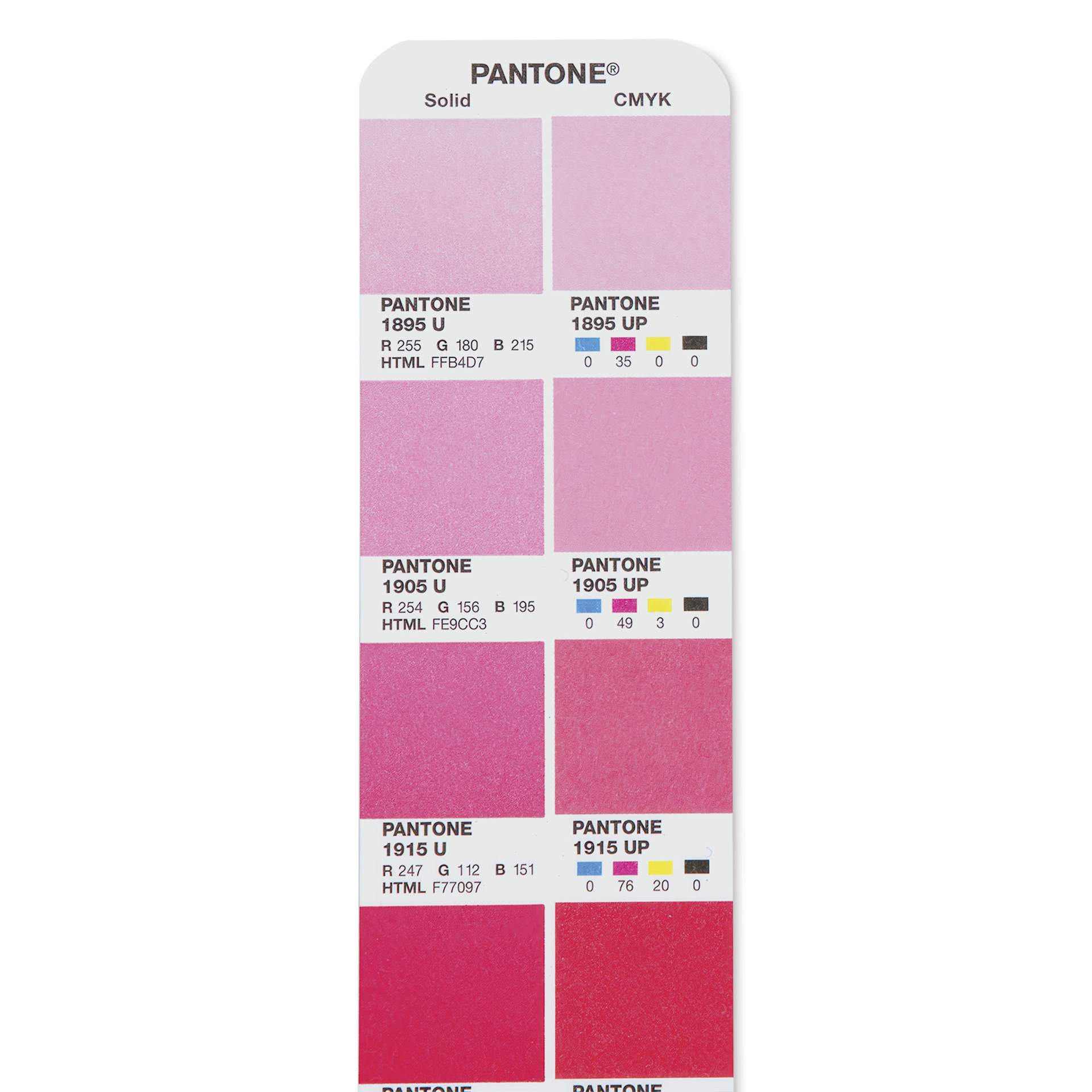 Pantone Color Bridge Guide Uncoated  - 2,359 Colors, single panel