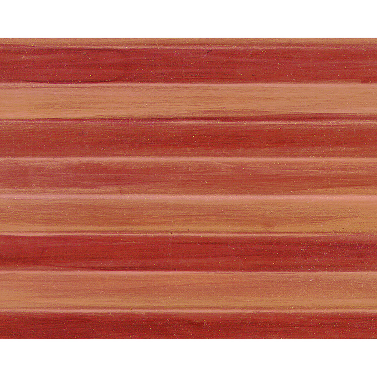 Plastruct Patterned Sheets, Wood Planking, 1/4", finished example