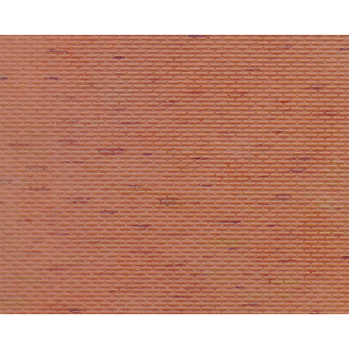 Plastruct Patterned Sheets, Brick, 1:125 Scale, finished example