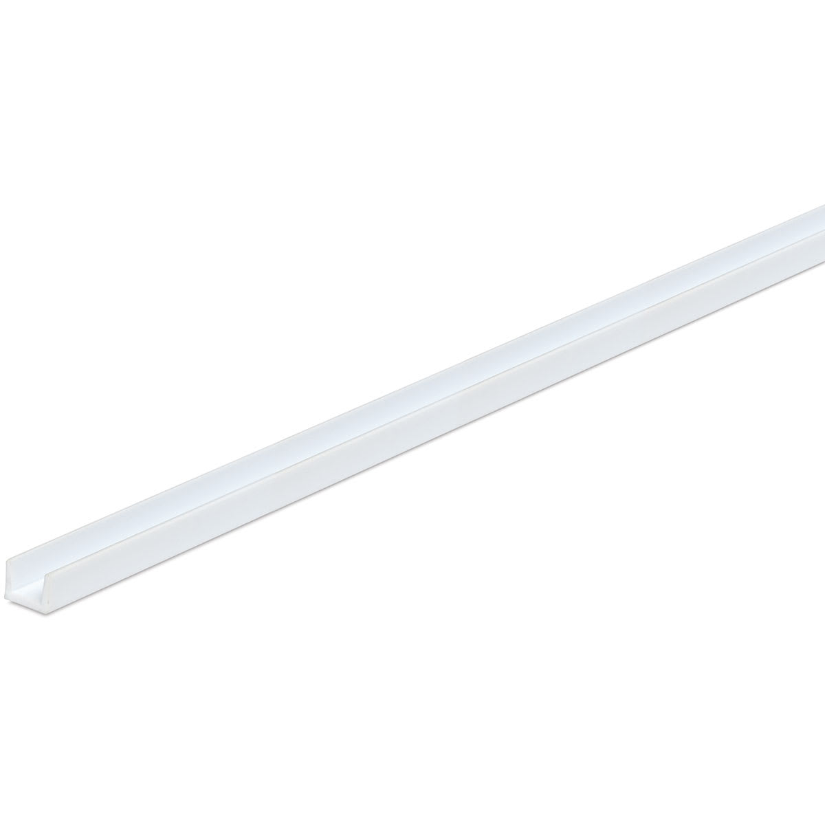 Plastruct Styrene Structural U Channels - Pkg of 10, 3/32'' H  2/31'' W x 10'' L