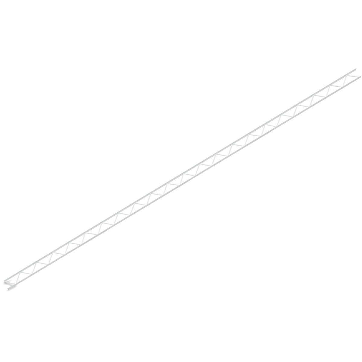 Plastruct Styrene Structural Open Web Trusses - Pkg of 2, 1/8'' H x 3/16'' W x 6'' L
