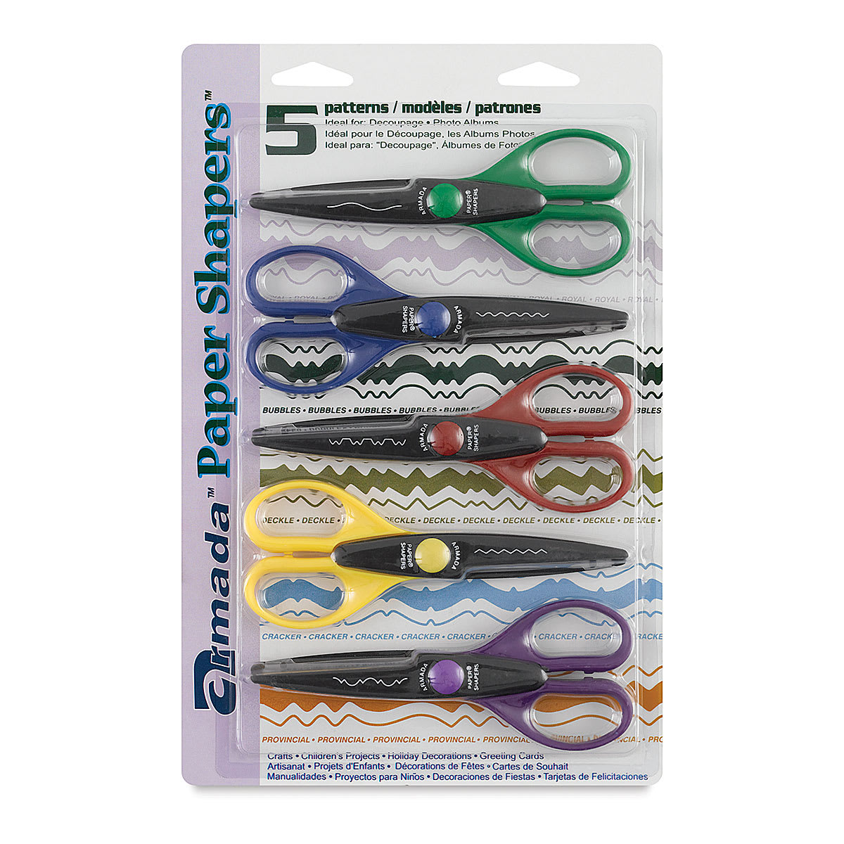 Armada Paper Shapers - Blister package of 5 Shapers with Victorian theme