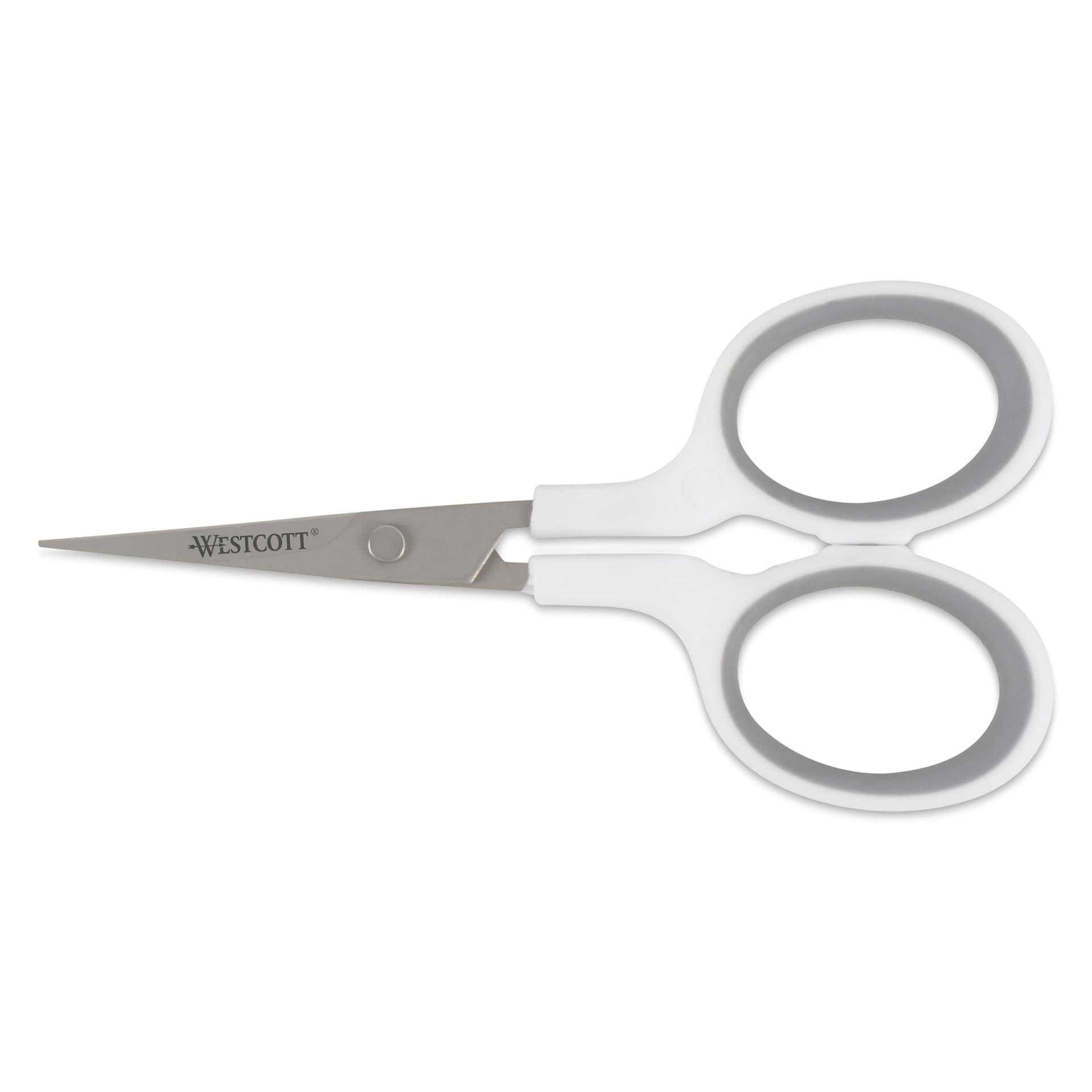 Westcott Titanium Bonded Curved Blade Embroidery Scissors - 4" Blade