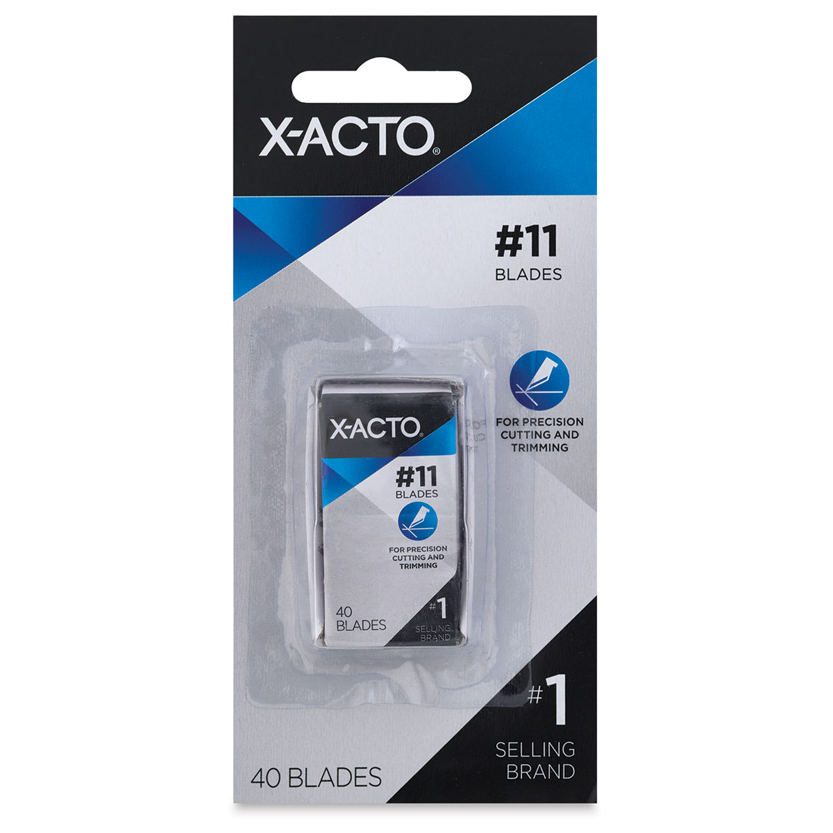 X-Acto #11 Blades - Pkg of 40 (front of package)