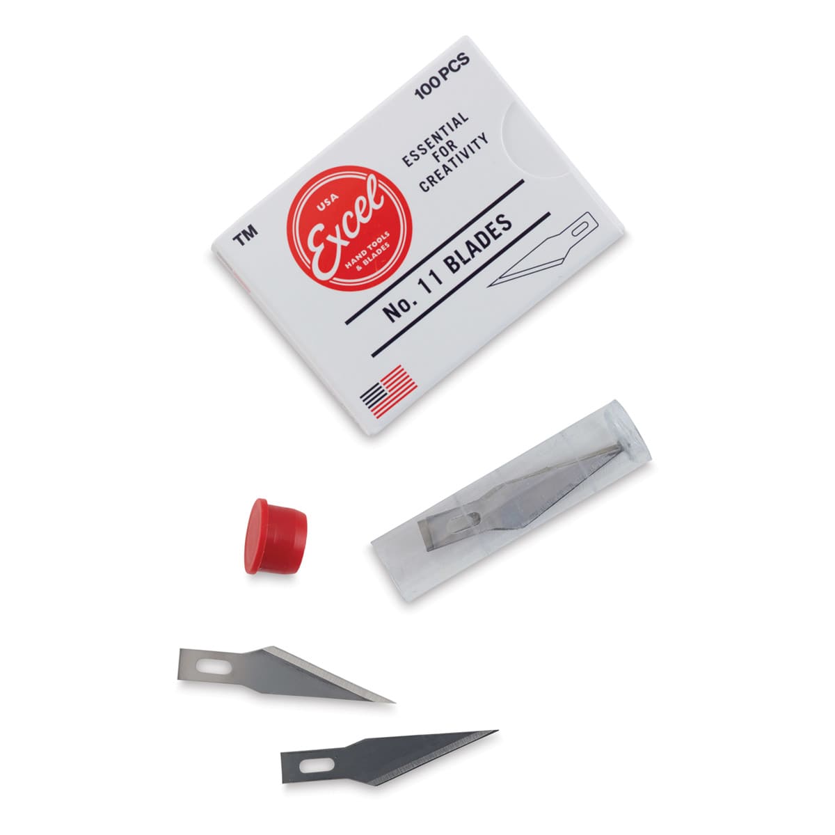 Excel Blades Hobby Blades - #11, Bulk Package, 100 Blades, Out Of Package Excel Blades Hobby Blades - #11, Bulk Package, 100 Blades, Out Of Package
