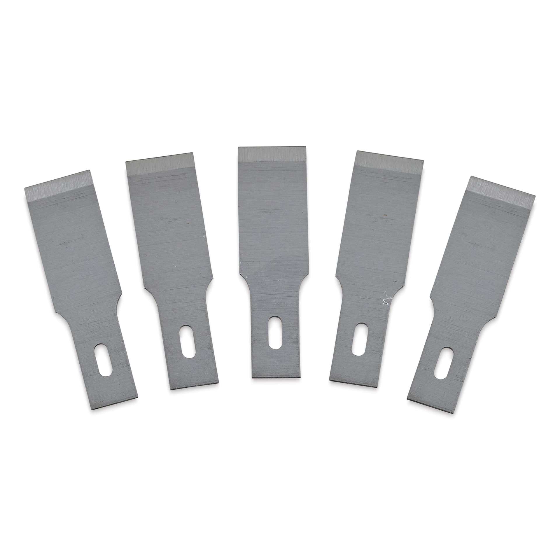Excel Blades #18 Large Chisel Blade - Pkg of 5, fanned out