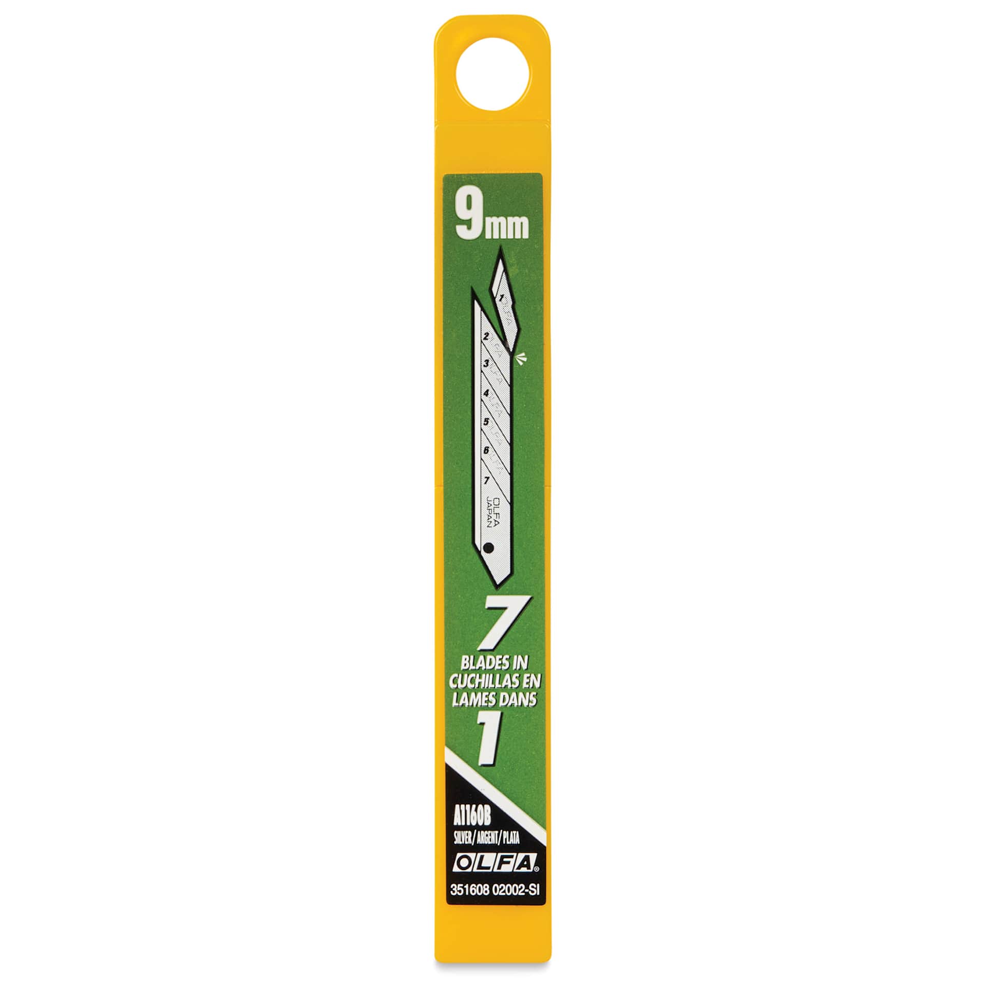 Olfa Graphics Snap Blades - Pkg of 10 - blade case