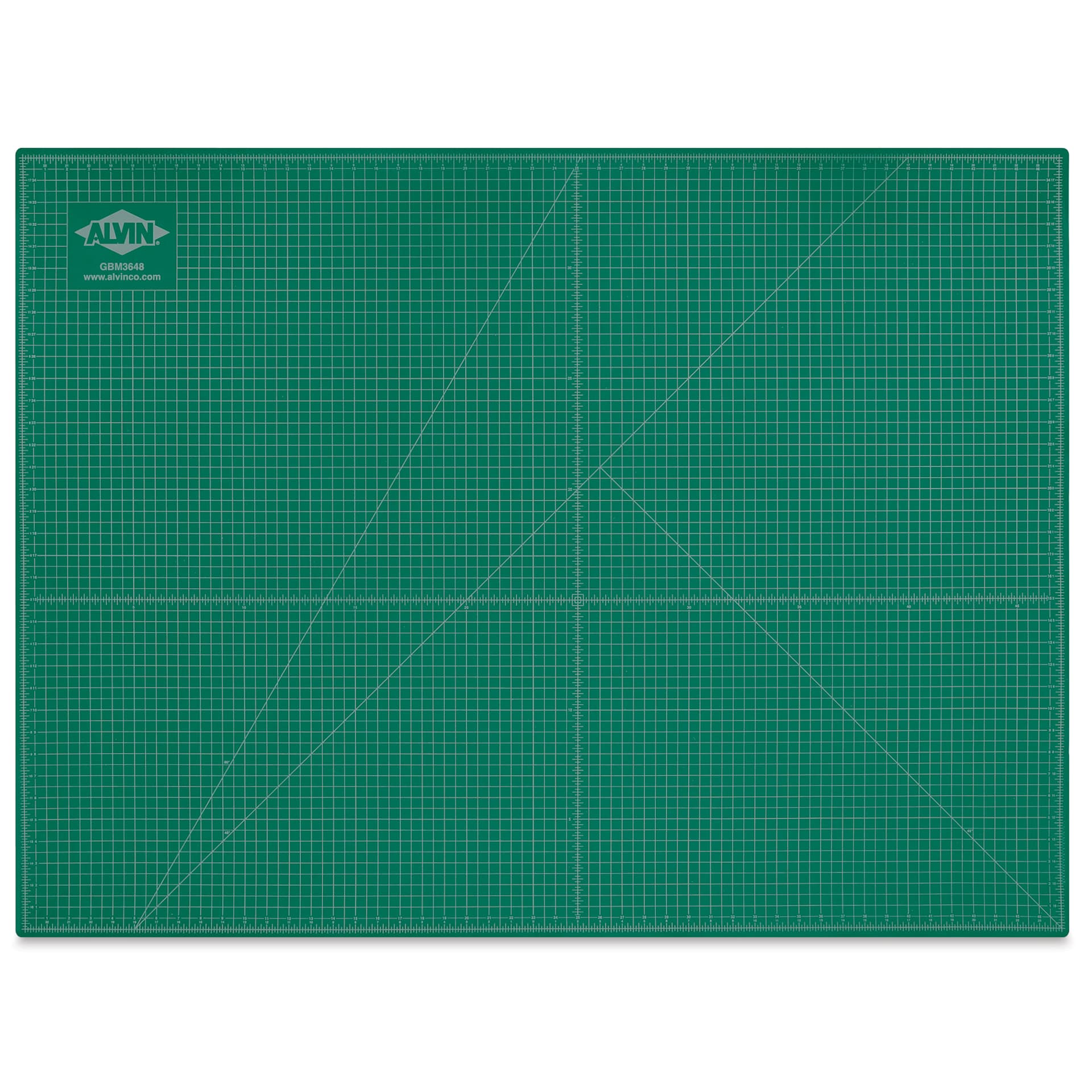 Alvin Cutting Mat - 24" x 36", Green/Black - green side