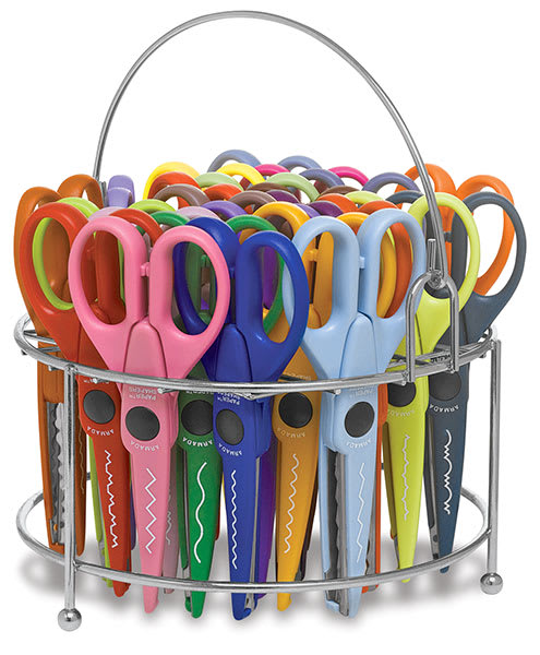Armada Paper Shapers - 24 Assorted Paper Shapers in Wire Carry Rack