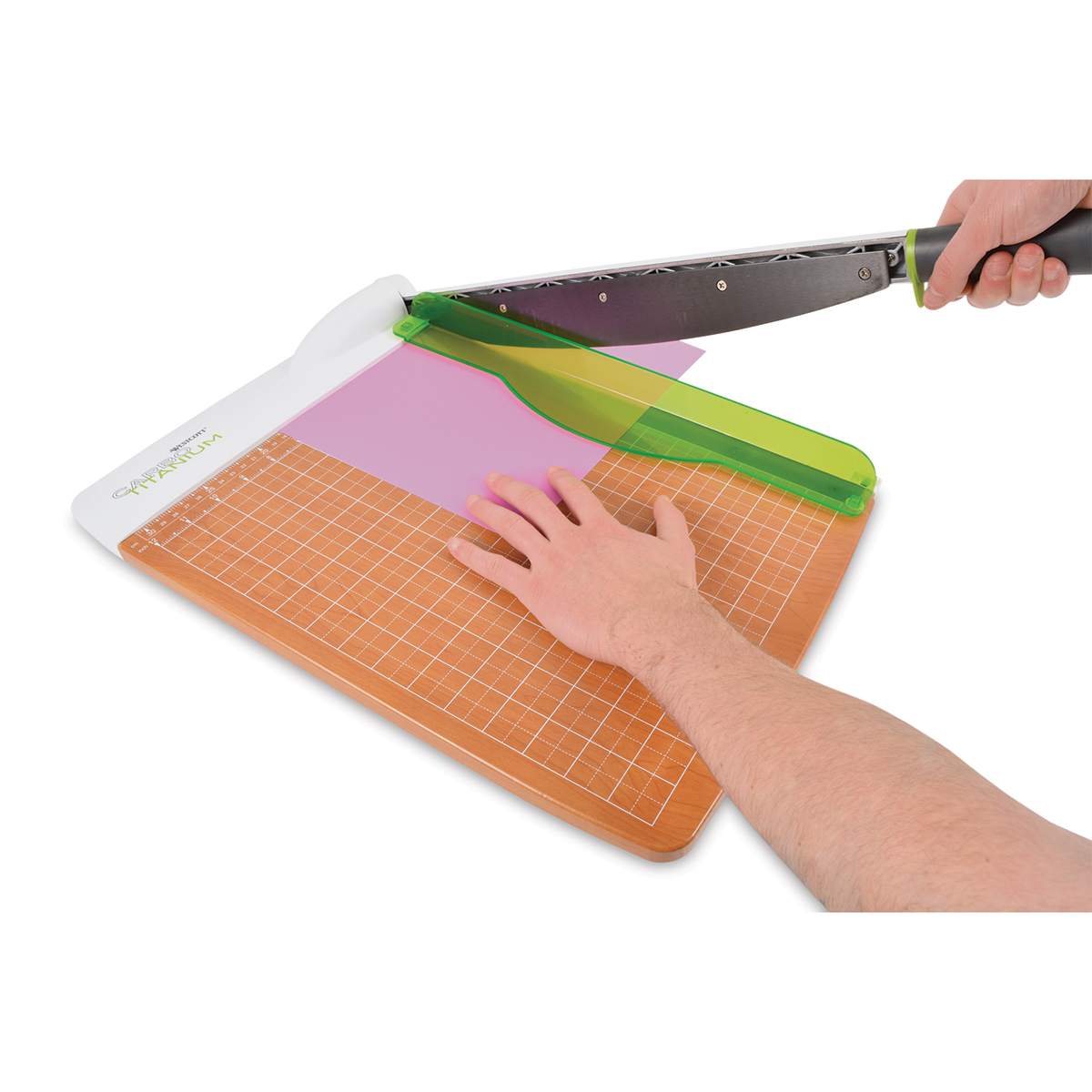 Westcott CarboTitanium Guillotine Paper Trimmer - 15" - ready to cut