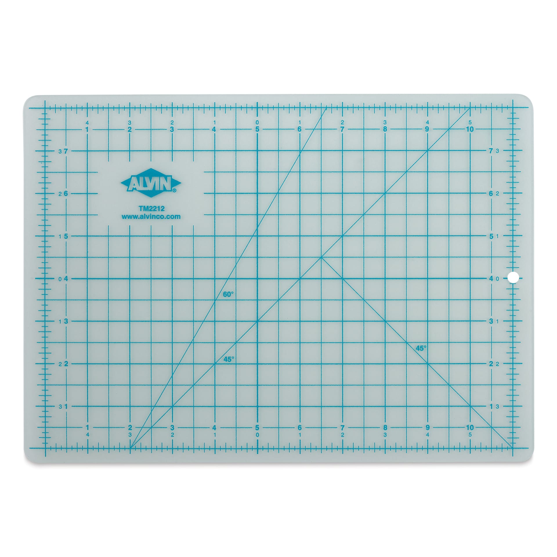 Alvin Cutting Mat - 8 1/2" x 12", Translucent - front