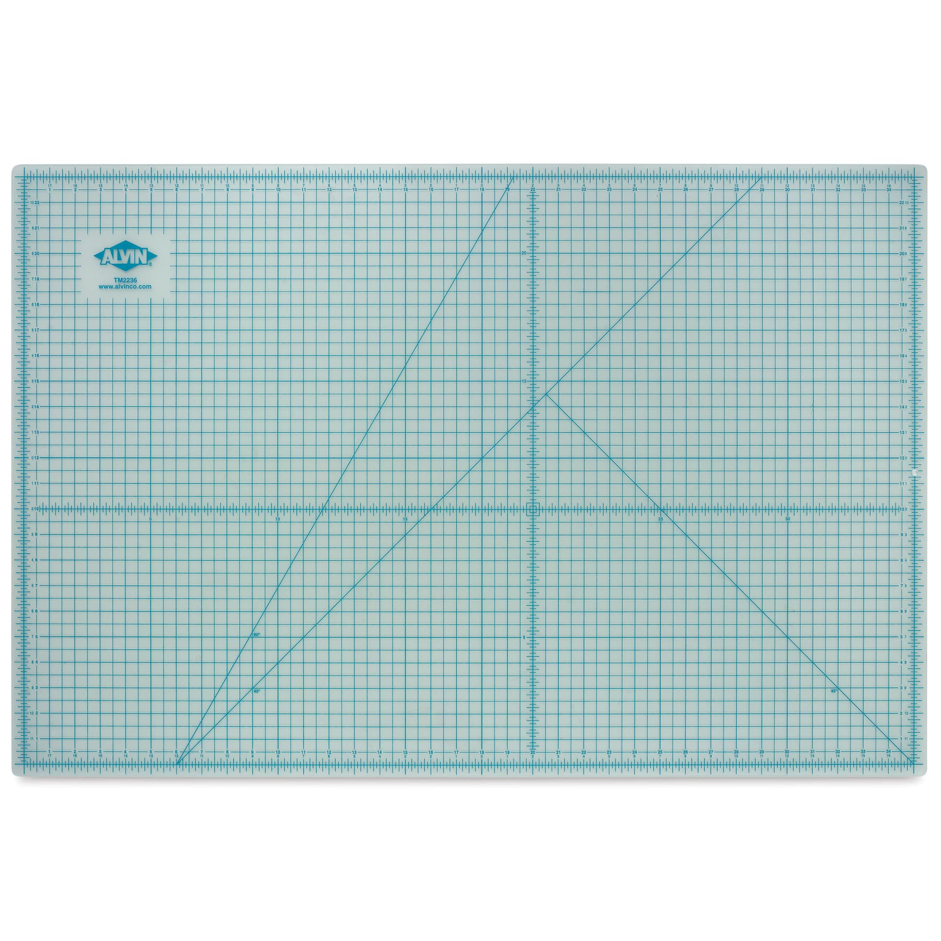 Alvin Cutting Mat - 24" x 36", Translucent - front