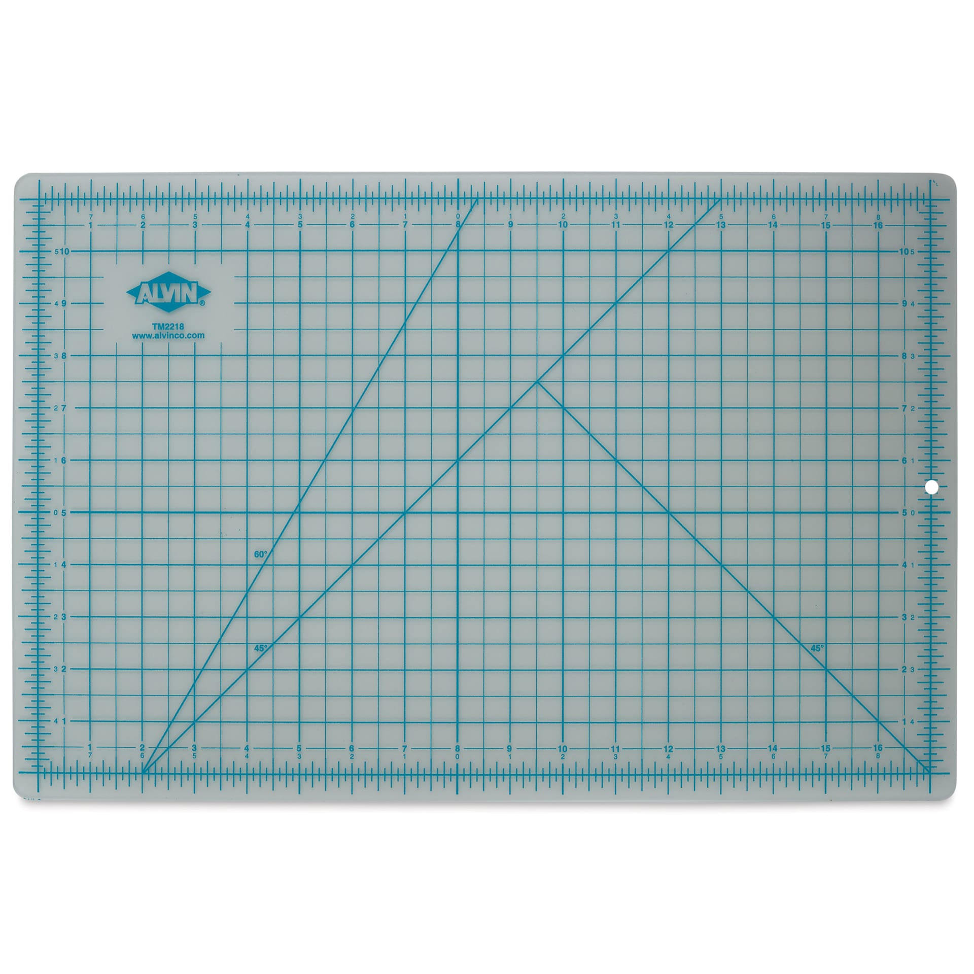 Alvin Cutting Mat - 12" x 18", Translucent - front