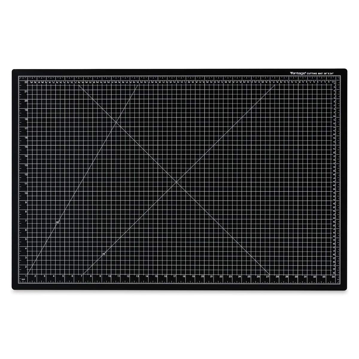 Dahle Self-Healing Cutting Mat – Black, 24" x 36"