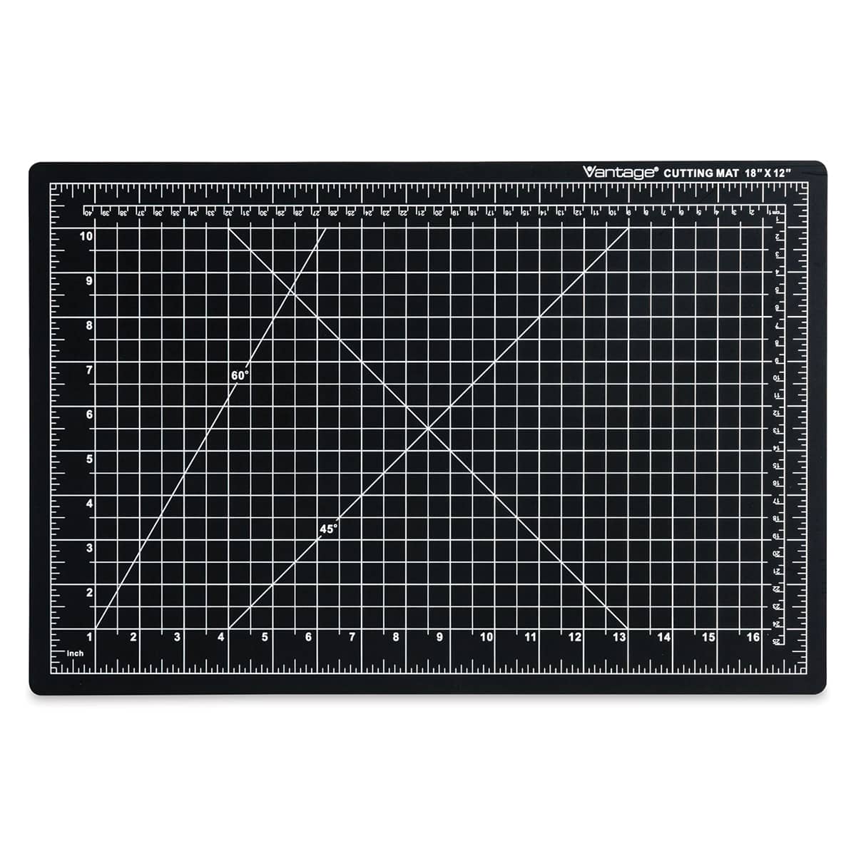 Dahle Self-Healing Cutting Mat – Black, 12" x 18"