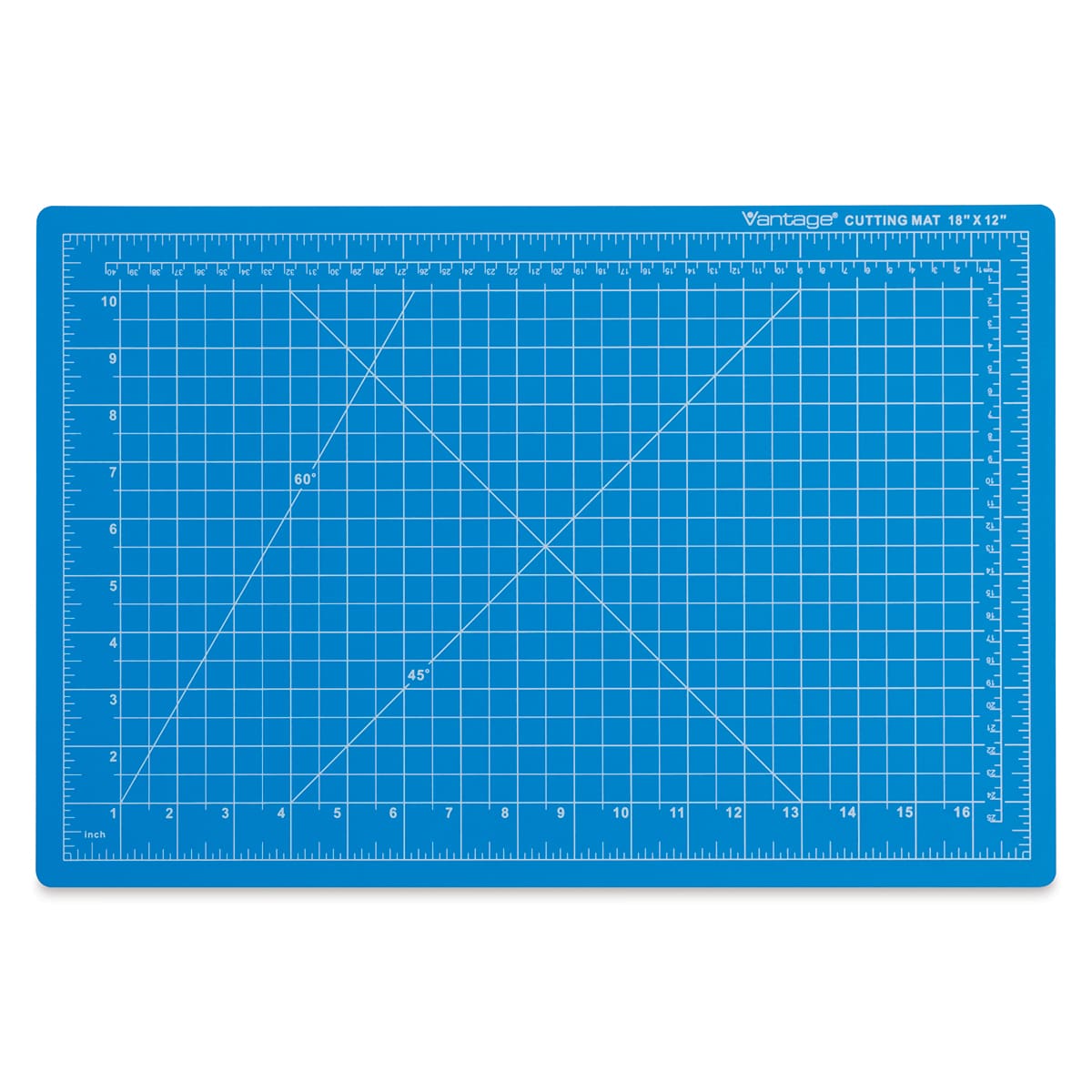 Dahle Self-Healing Cutting Mat – Blue, 12" x 18"