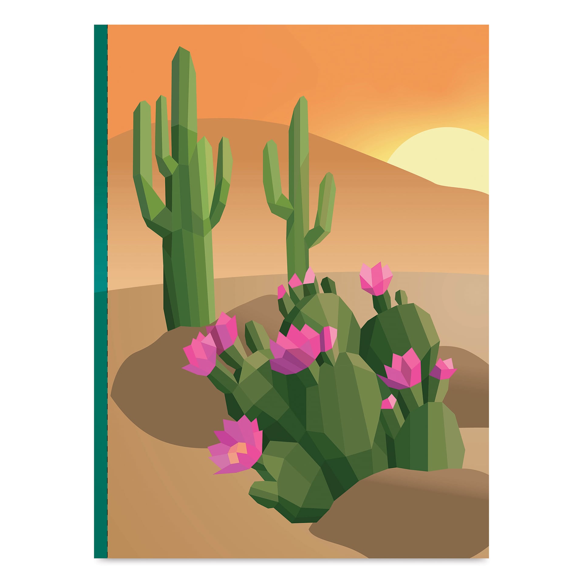 Paint by Sticker: Plants and Flowers, completed design