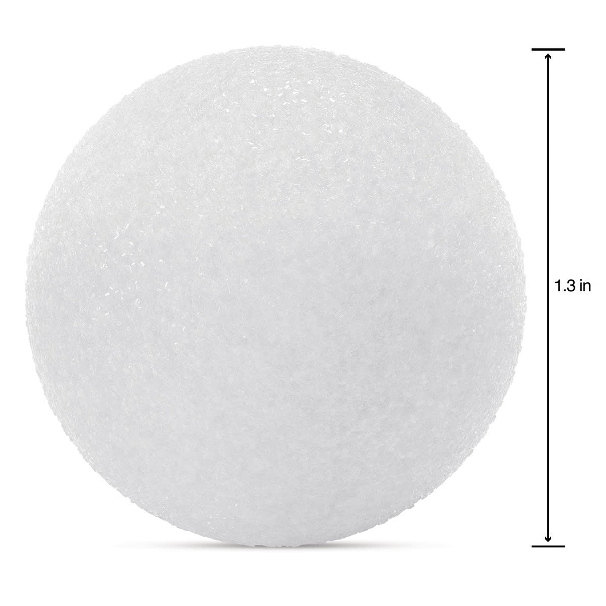 FloraCraft CraftFōM Blocks and Shapes - 1.5" diameter, Ball - dimensions