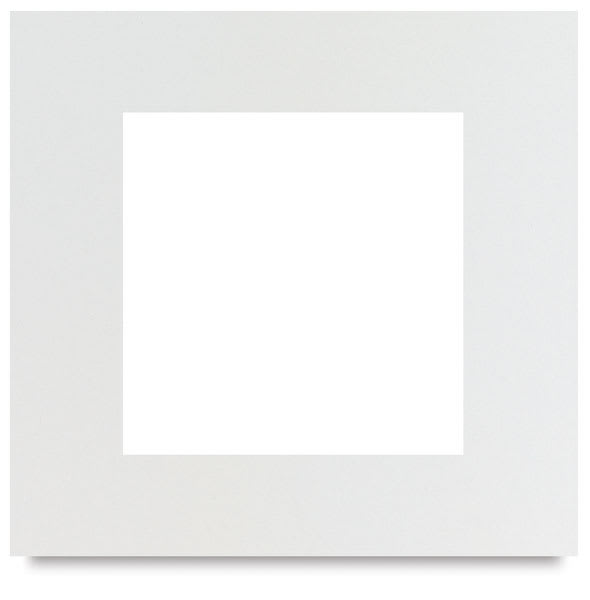 Cardboard Frames - Front view of white Cardboard Frame
