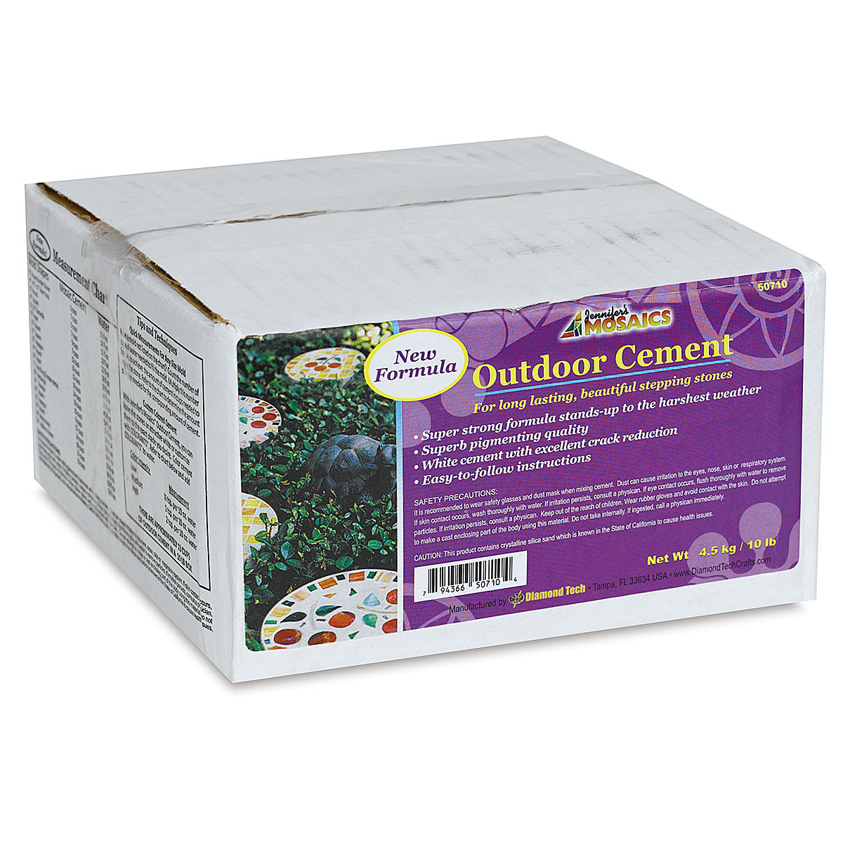 Mosaic Stone Cement - 10 lb, Outdoor - front of packaging