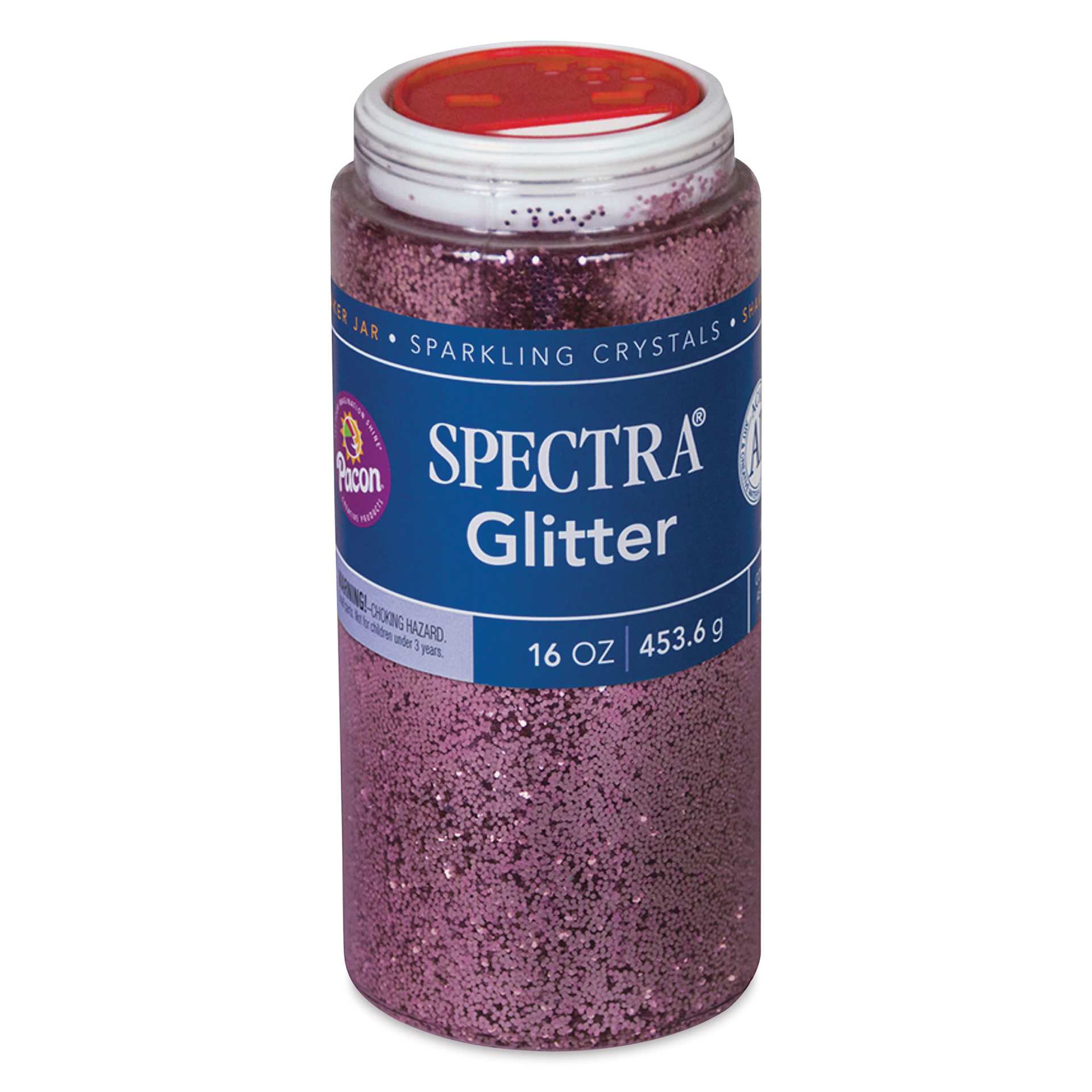 Spectra Sparkling Crystals Glitter - 16 oz, Pink