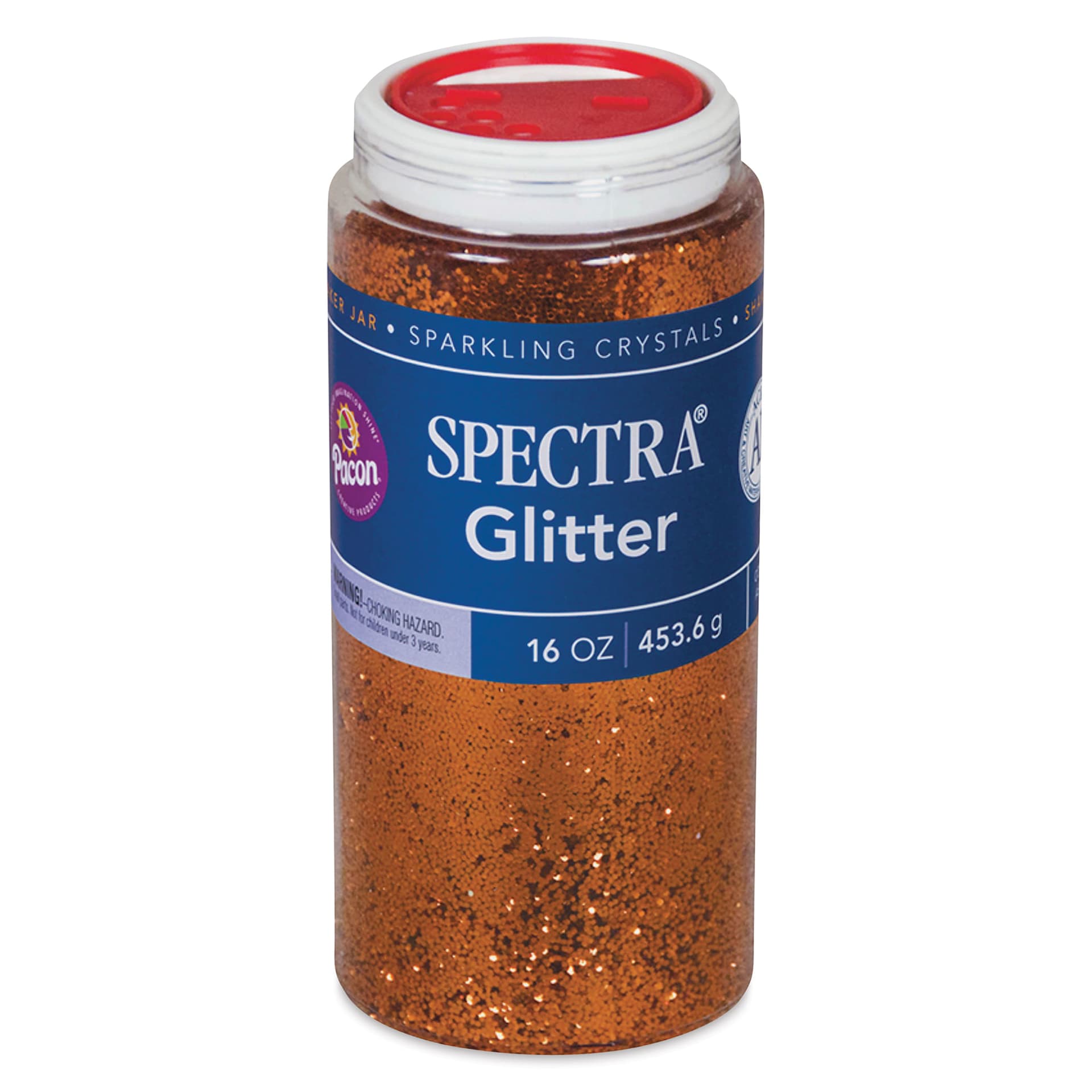 Spectra Sparkling Crystals Glitter - 16 oz, Orange