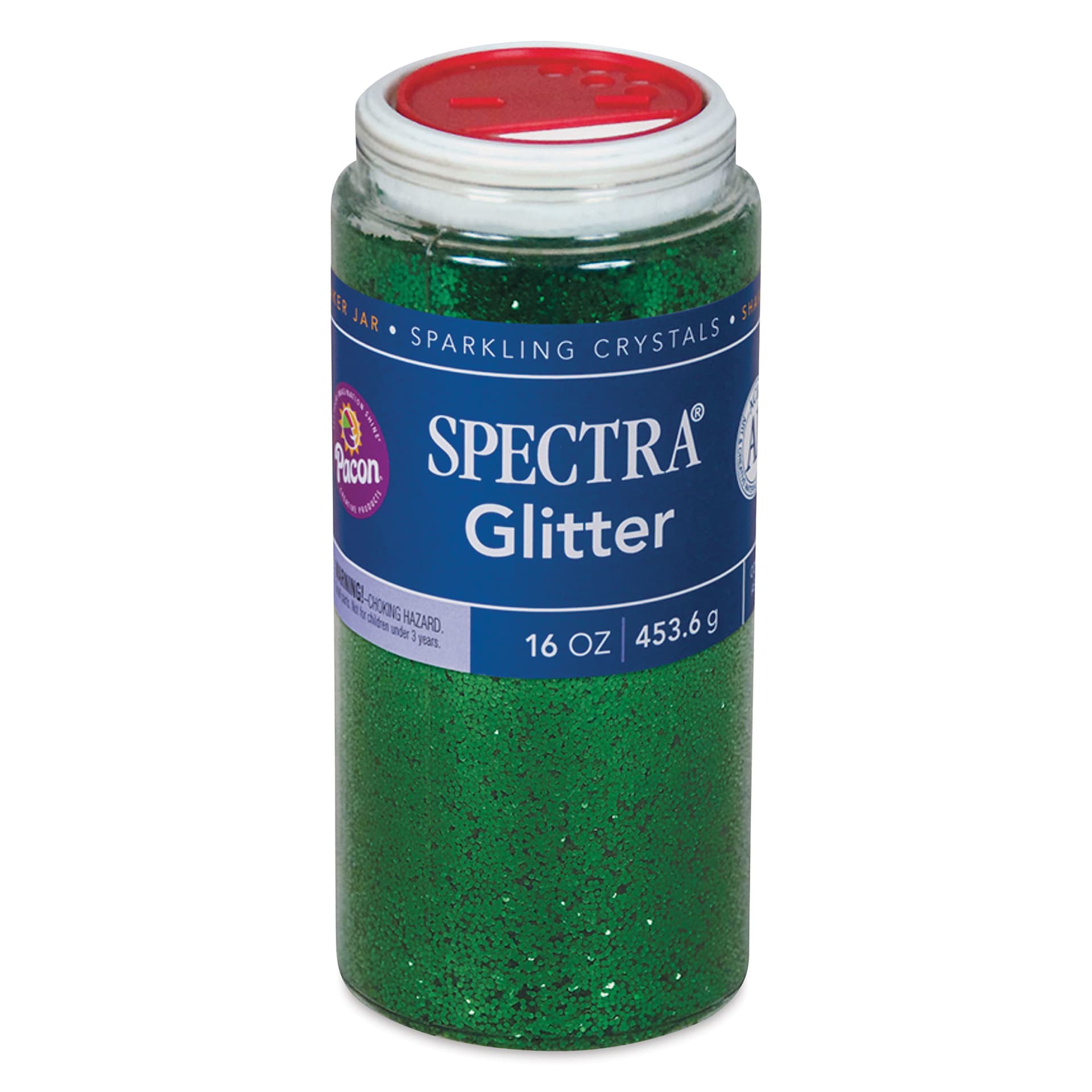 Spectra Sparkling Crystals Glitter - 16 oz, Green