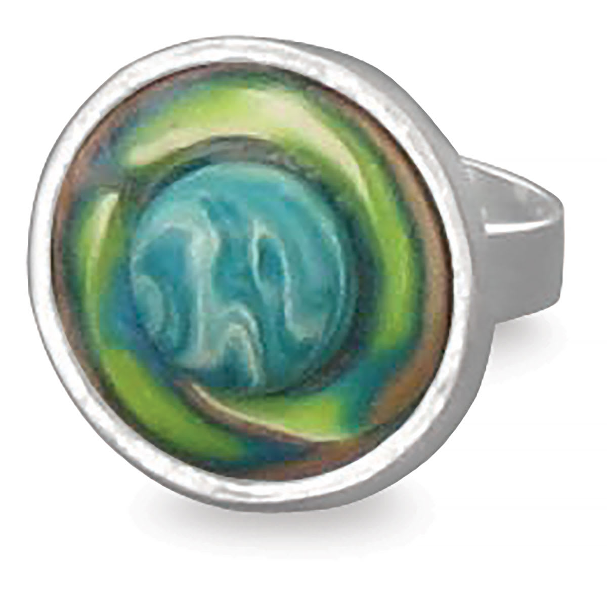 Sculpey Tools Jewelry Finding - Round Ring (finished example)
