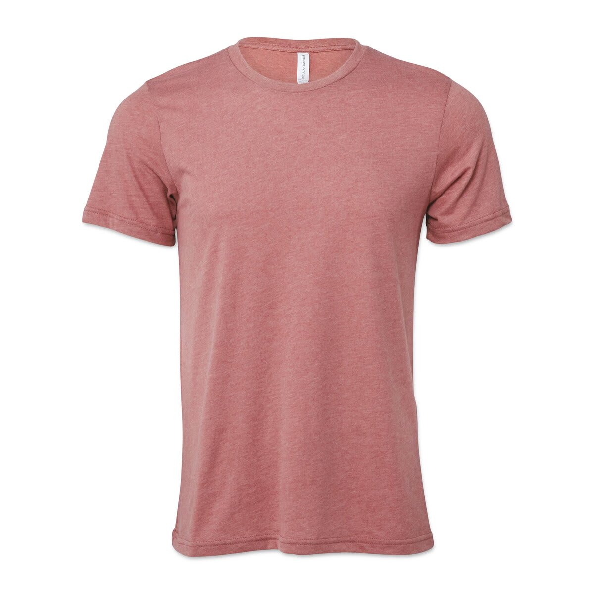 Bella Canvas Unisex T-shirt - Mauve Heather, Small