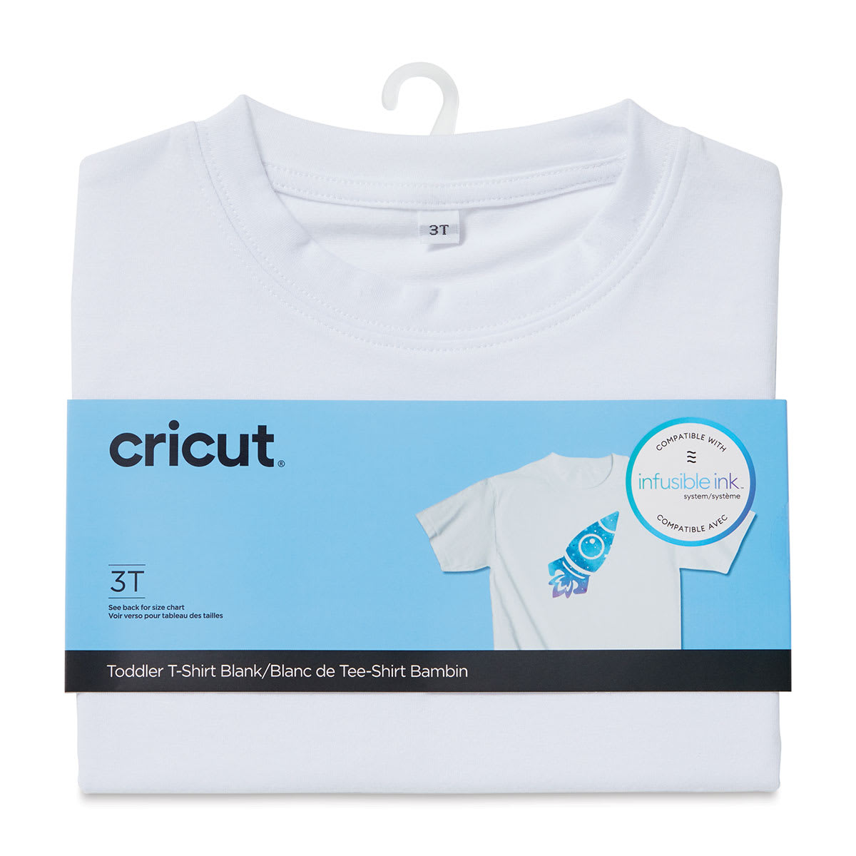 Cricut Toddler T-shirt Blank - 3T, White