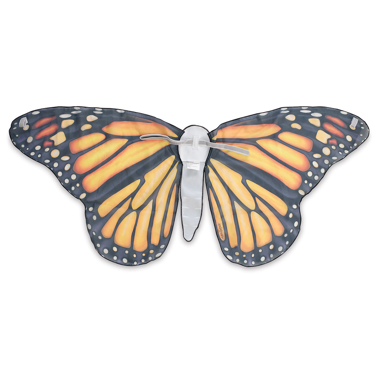 Hearthsong Kids Dress Up Butterfly Wings - Back side of Monarch