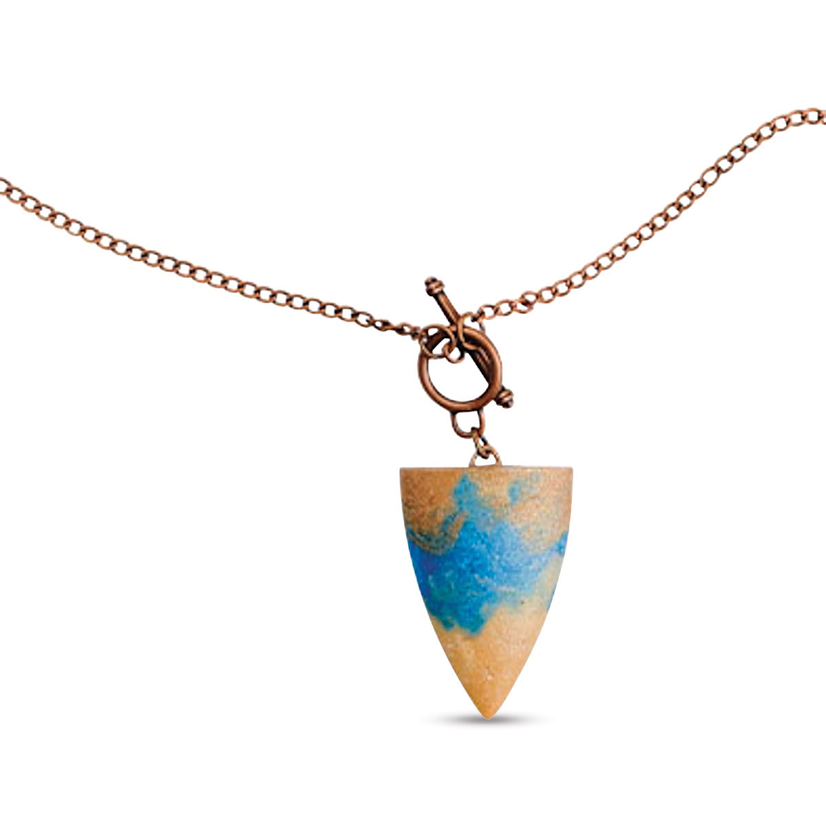 Sculpey Oven Safe 3D Jewelry Mold (shield pendant made with mold)