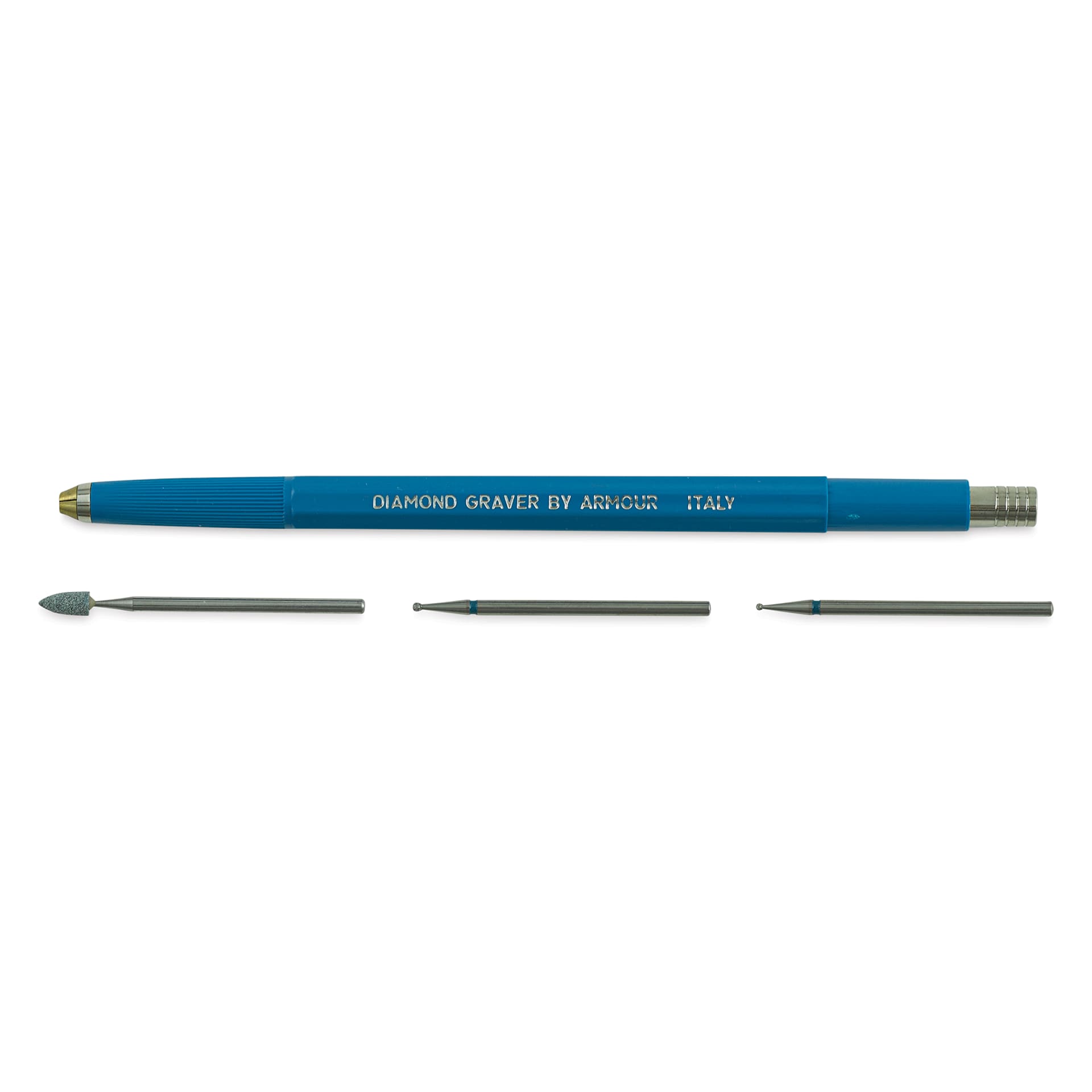 Armour Glass Engraving Set, handle and three tips
