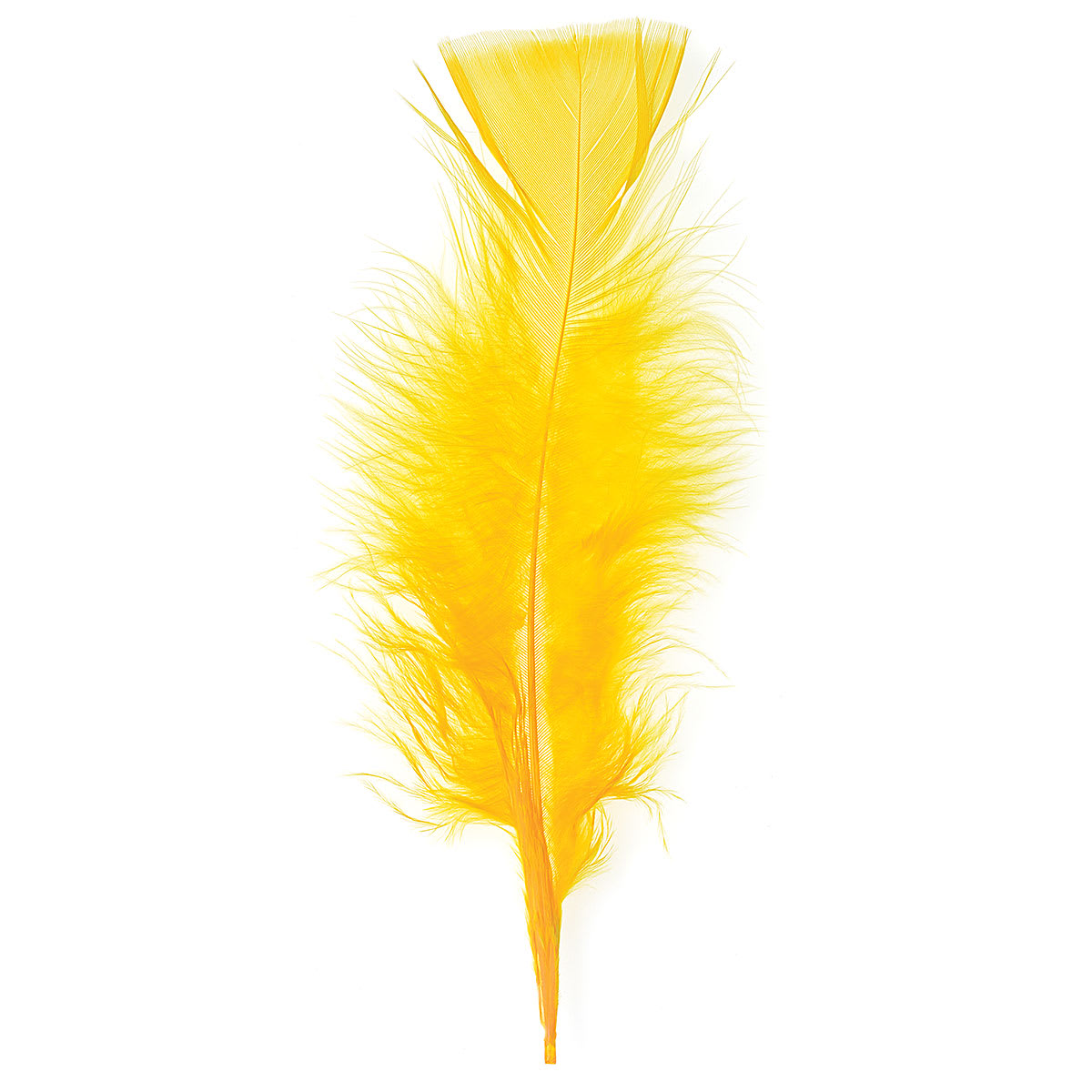 Plumage Feathers, 0.5 oz Pkg, Gold