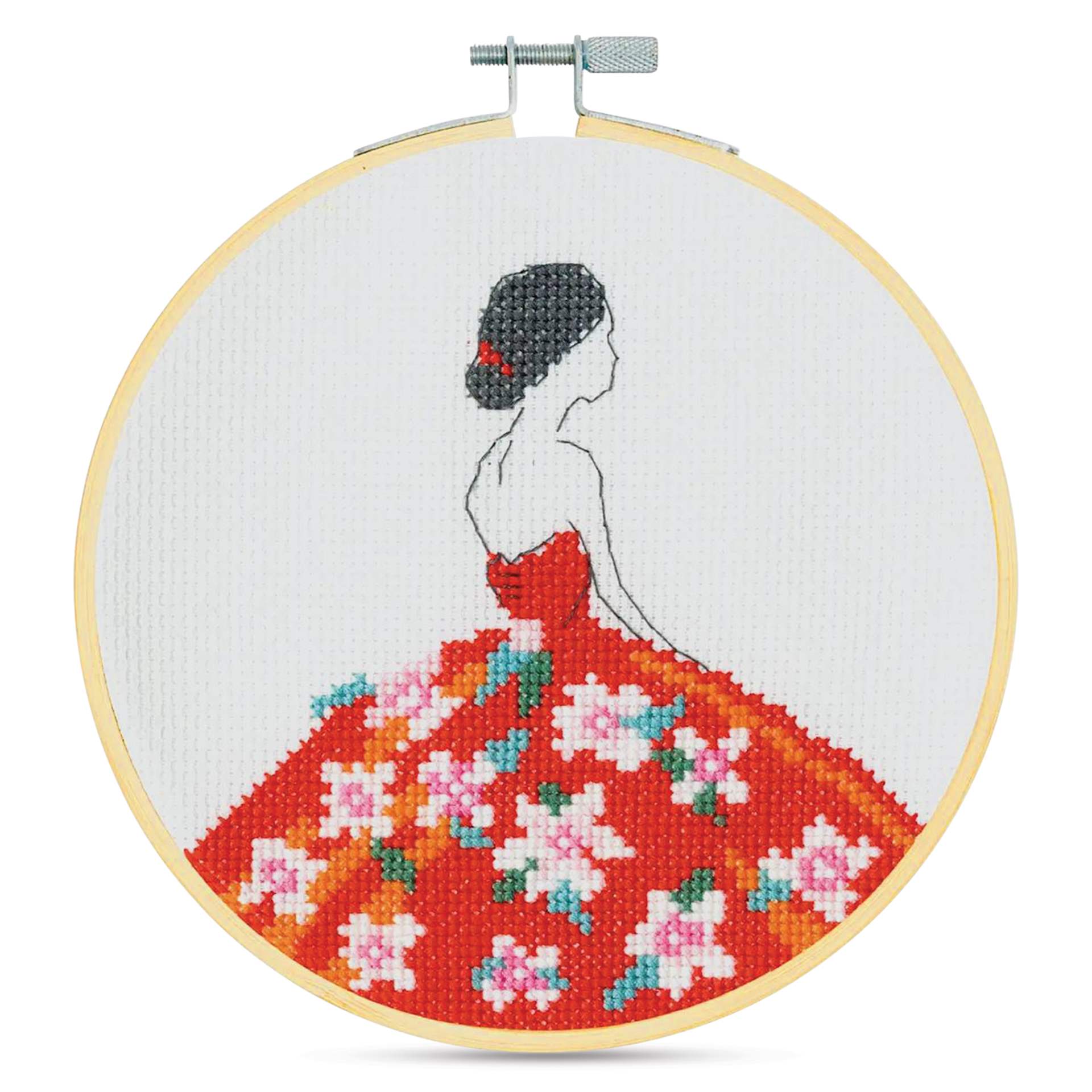DMC Stitch Kit - Carmen, finished kit
