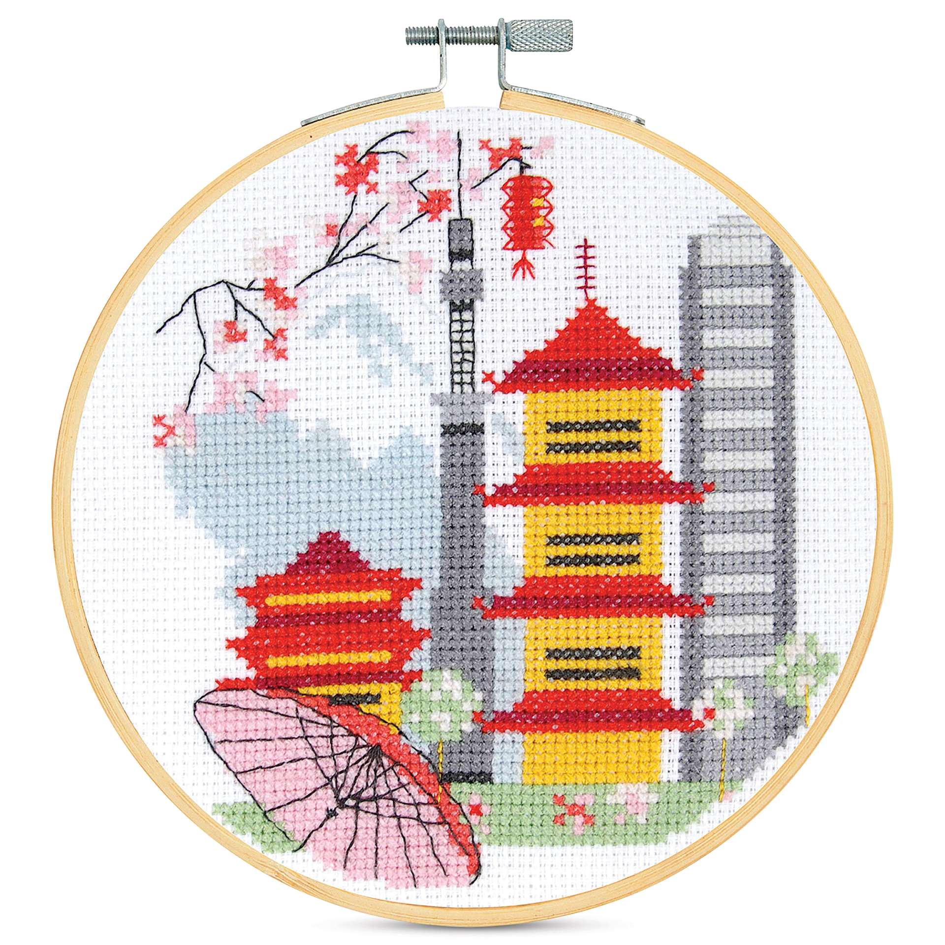 DMC Stitch Kit - Tokyo finished