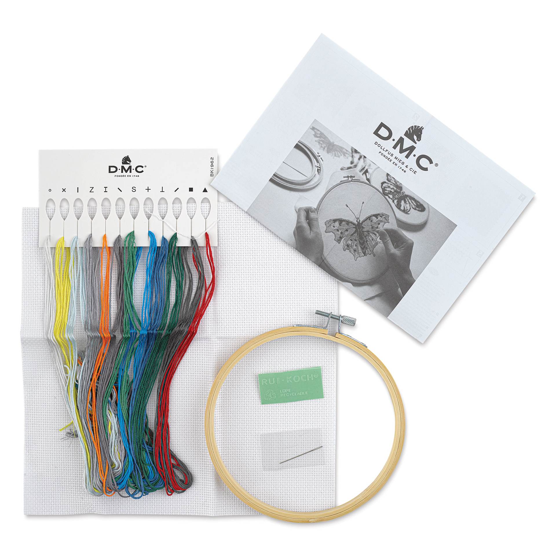 DMC Stitch Kit - New York contents