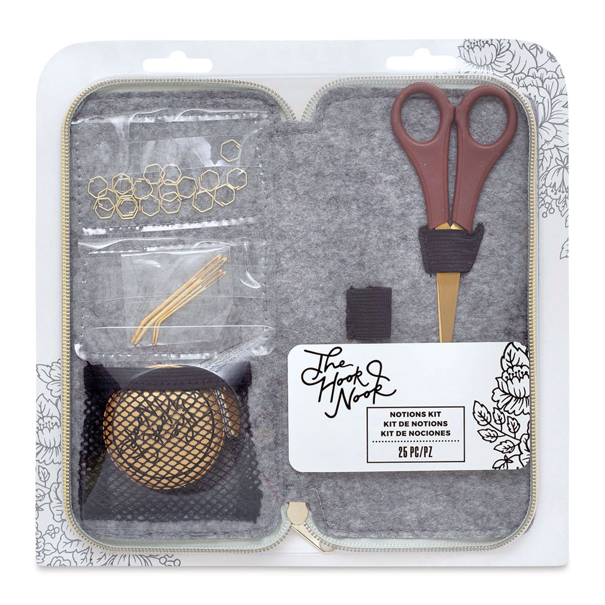 The Hook Nook Travel Notions Kit (In packaging)