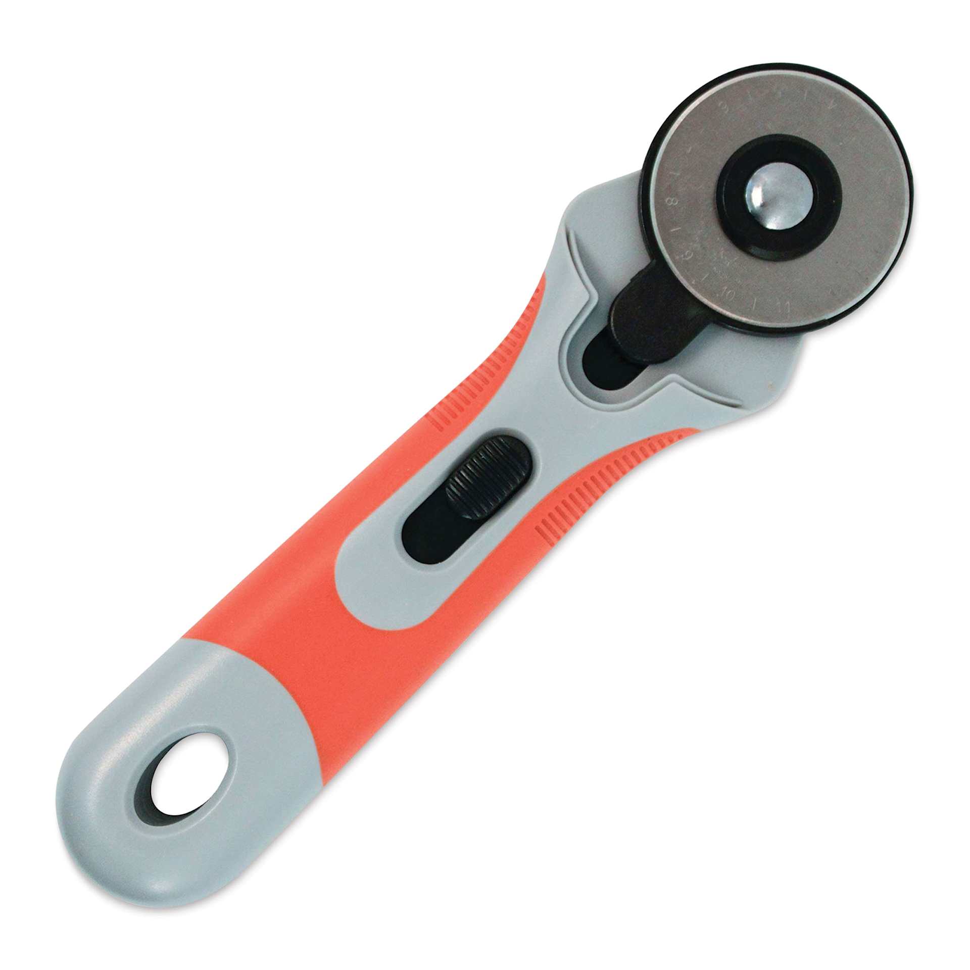 Realeather Leather Rotary Cutter, protecting shield covering blade