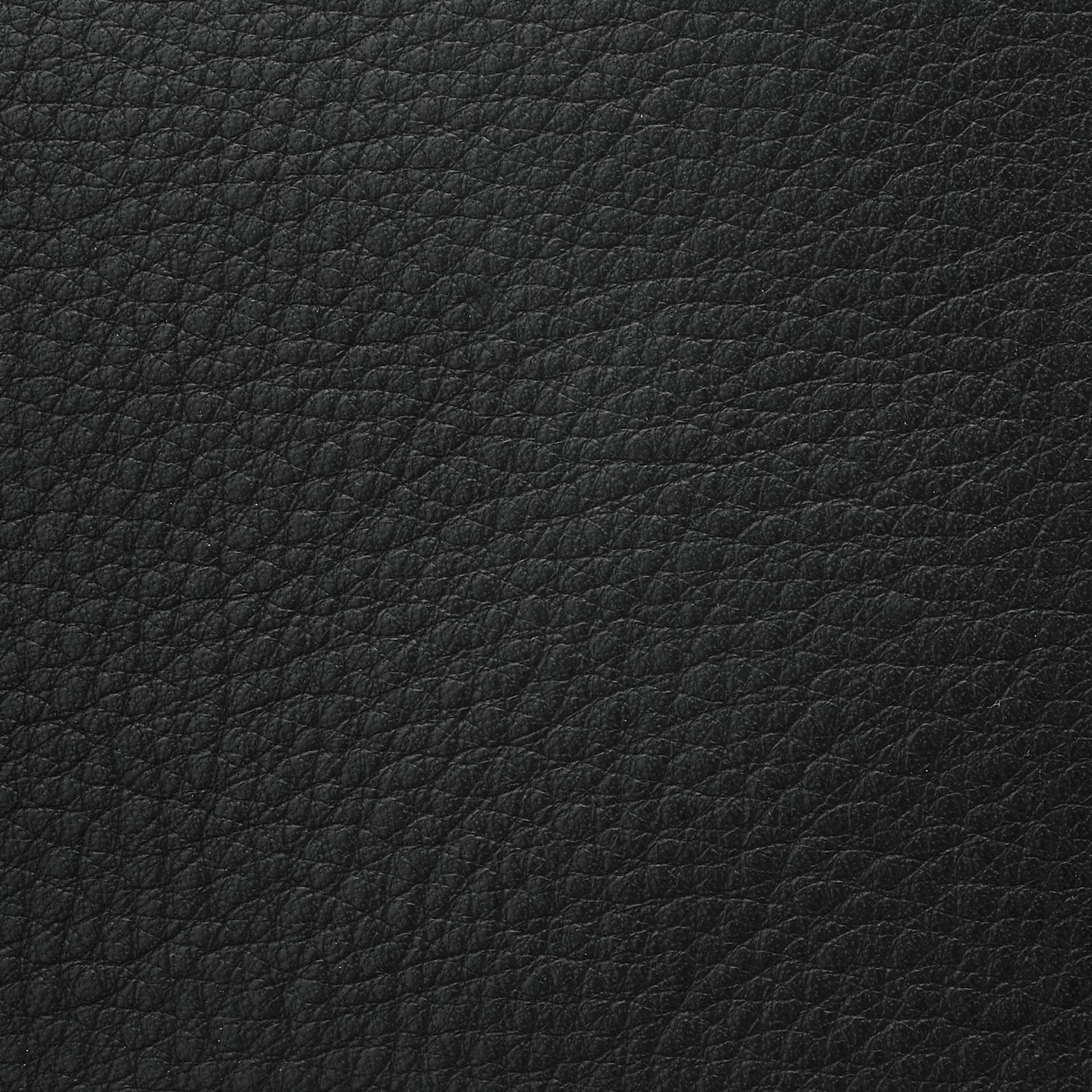 Realeather Deertan Leather Trim - Black, close-up of the leather sheet
