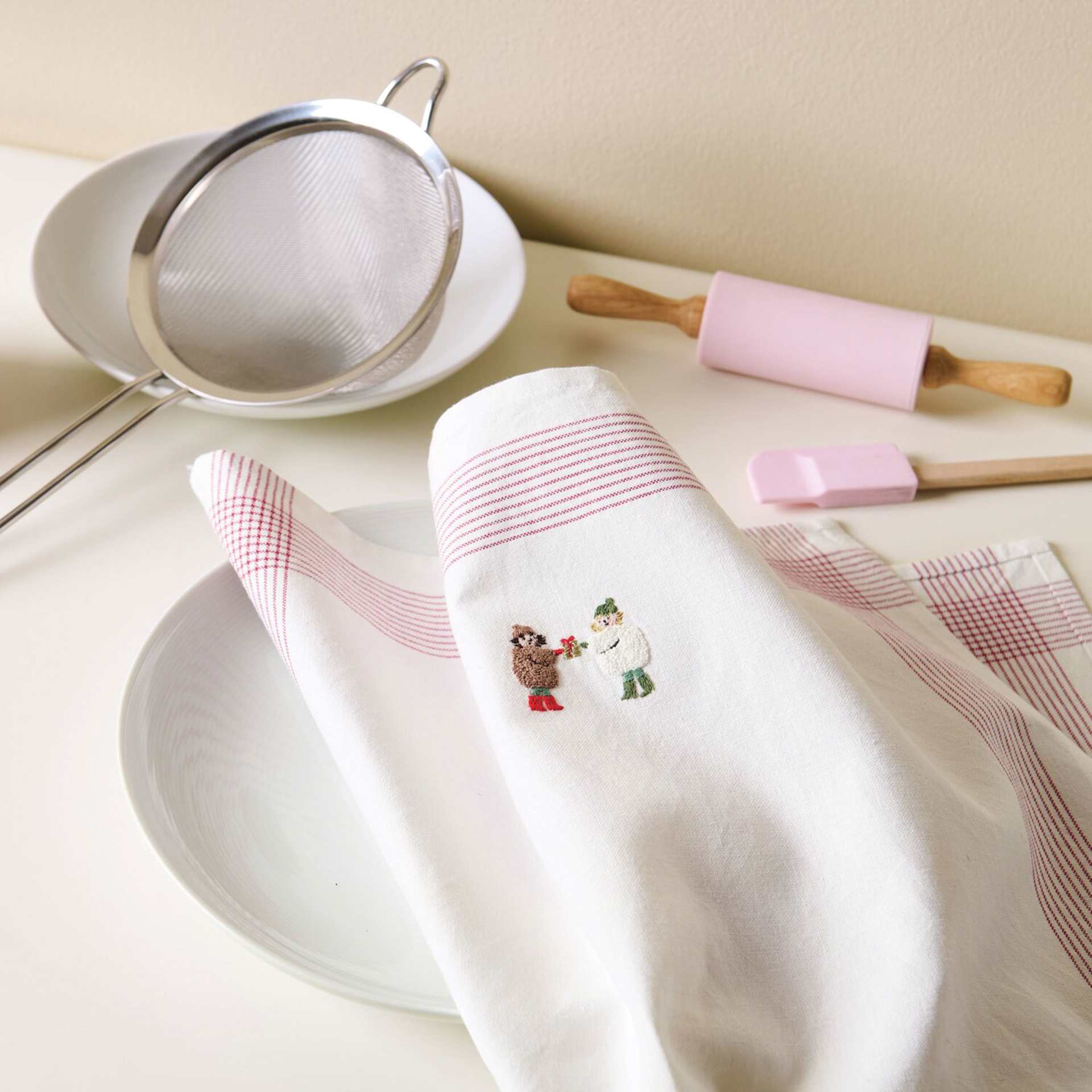 Rico Design Stick and Stitch Embroidery Kit - Pkg of 15, Children finished project