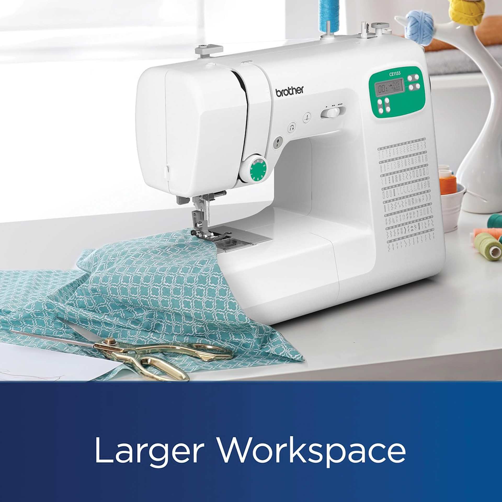 Larger Workspace