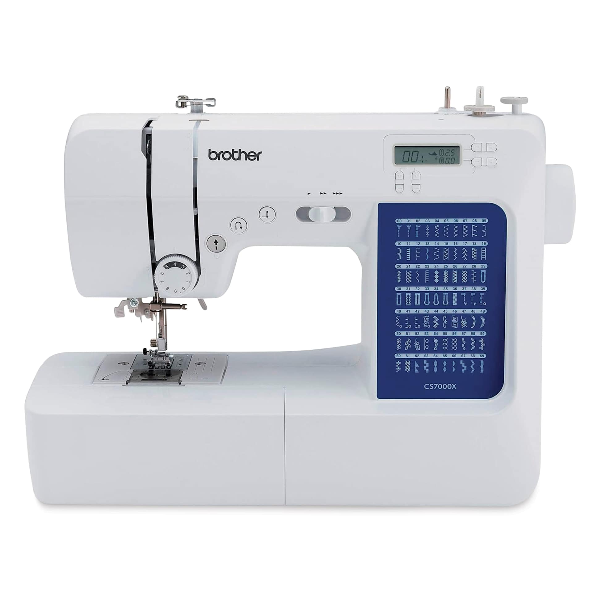 Brother CS7000X Computerized Sewing Machine, close-up