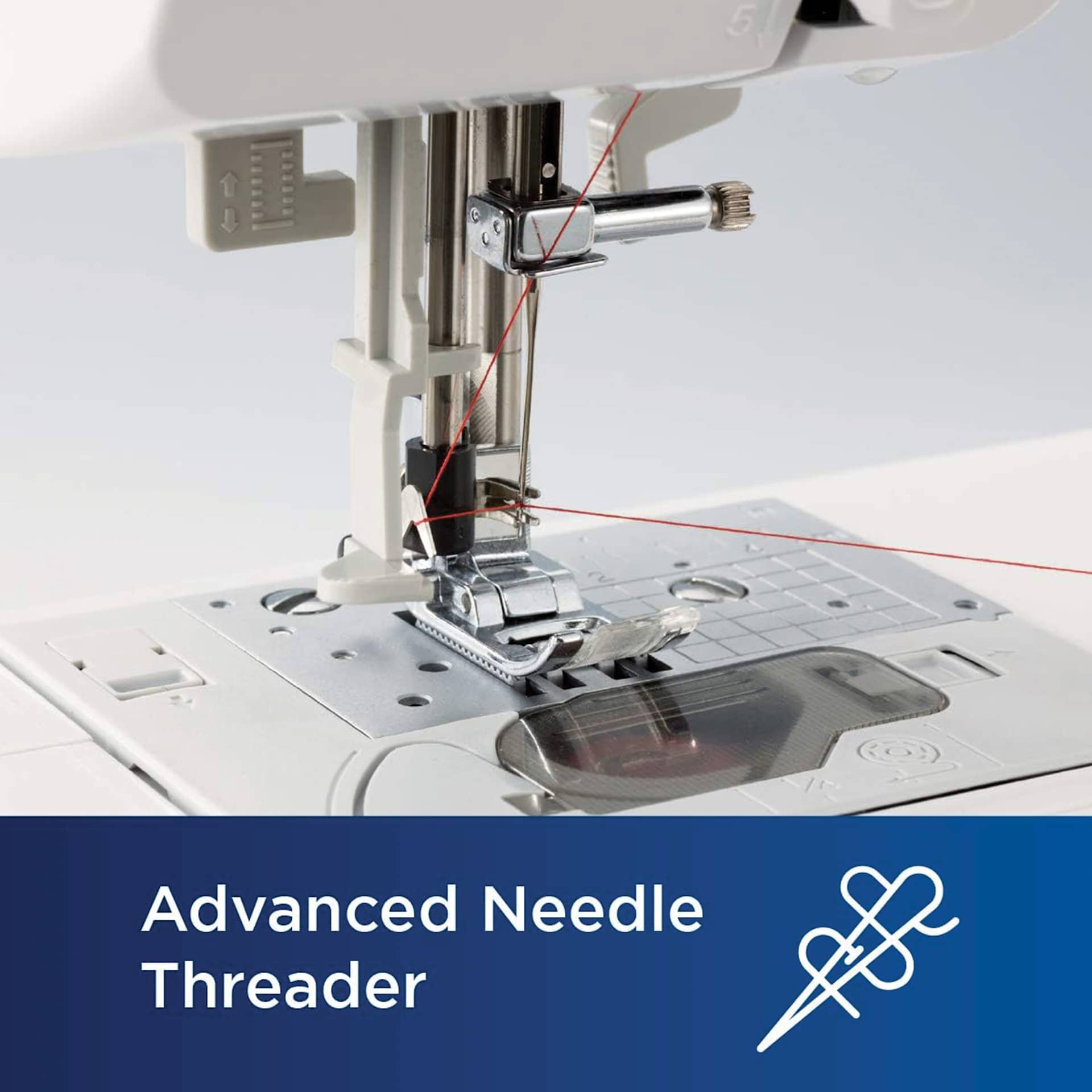 Advanced needle threader.