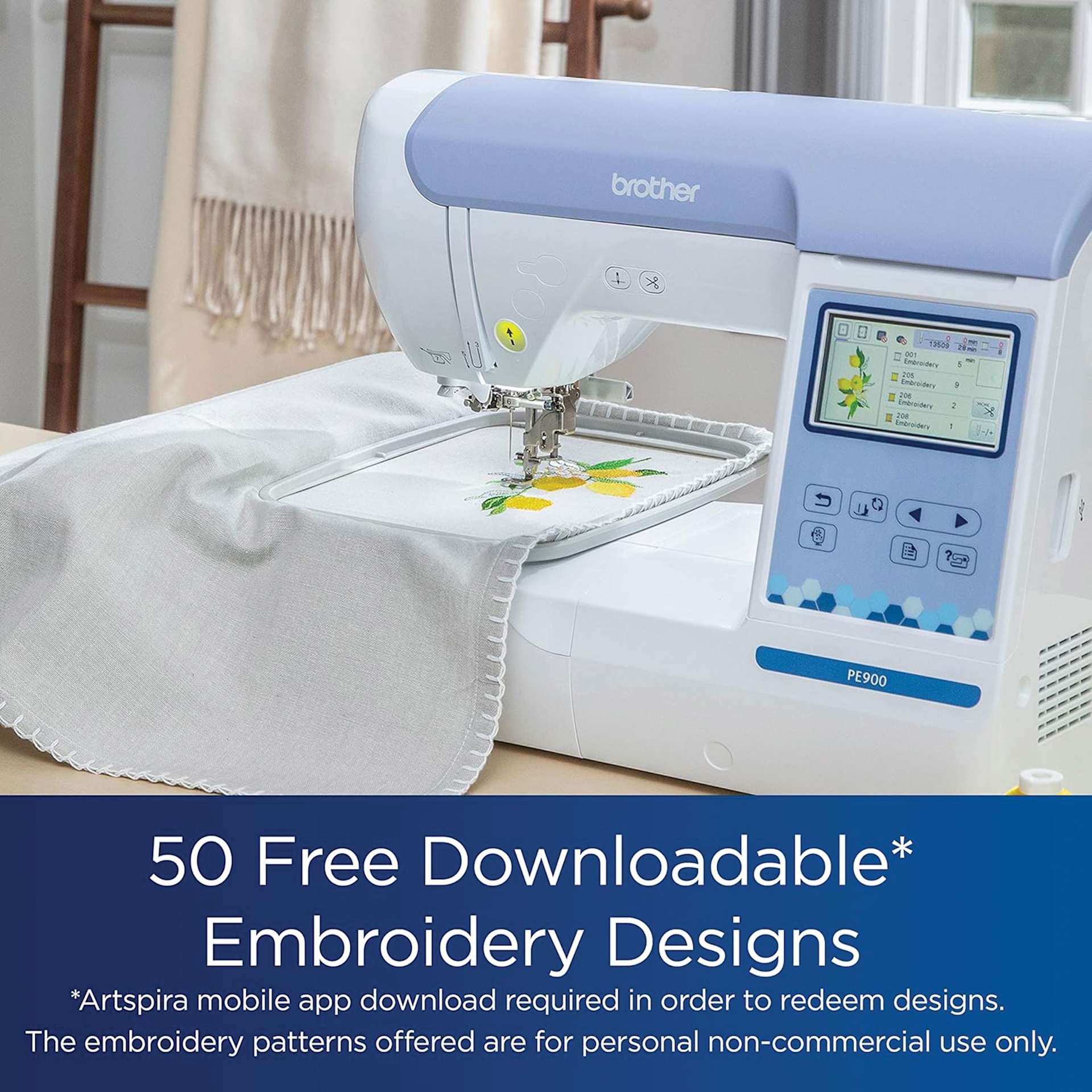 50 Free Downloadable Embroidery Designs. Artspira mobile app download required in order to redeem designs. The embroidery patterns offered are for personal non-commercial use only.